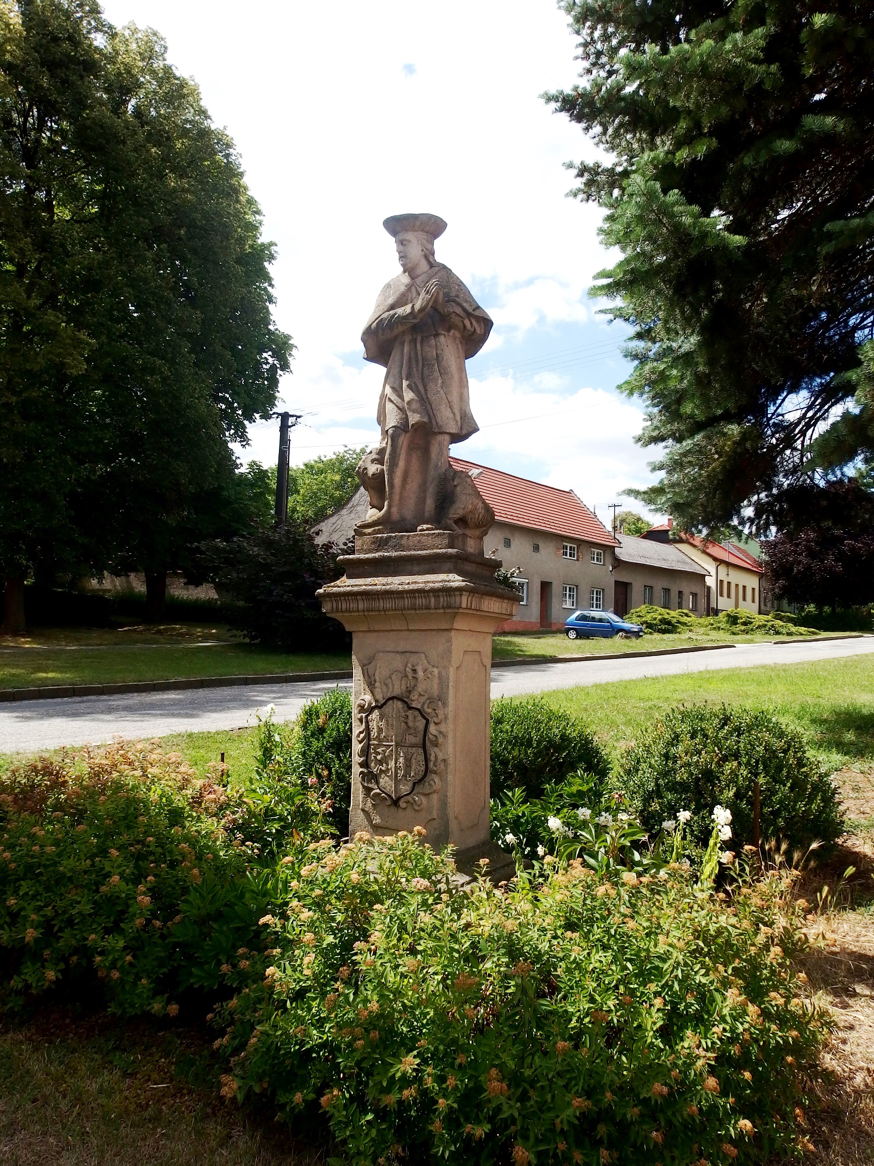 Dnešní pohled – Kostel svatého Jana Nepomuckého (Pohořelice)