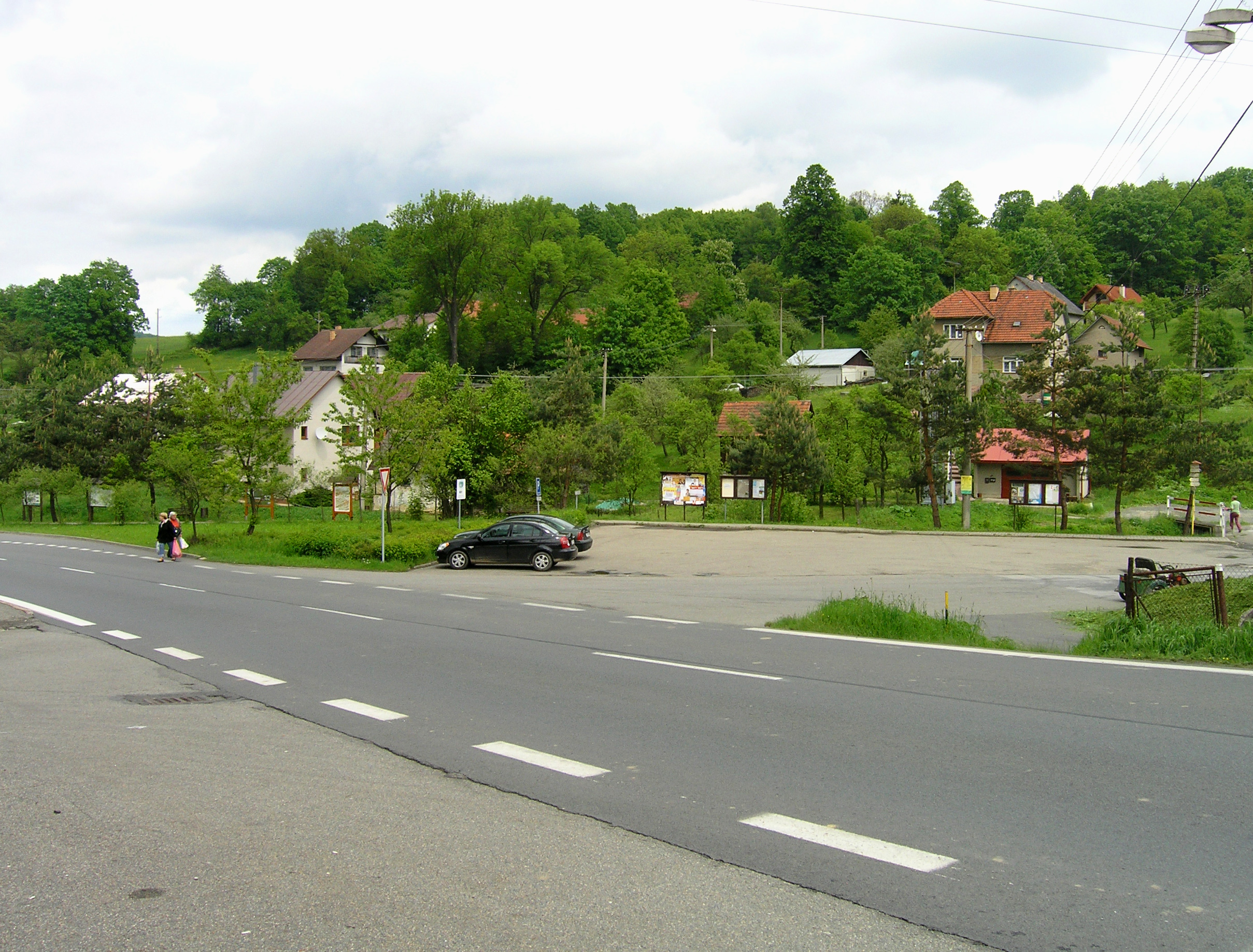 Dnešní pohled – Kostel svatého Jiří (Pozděchov)