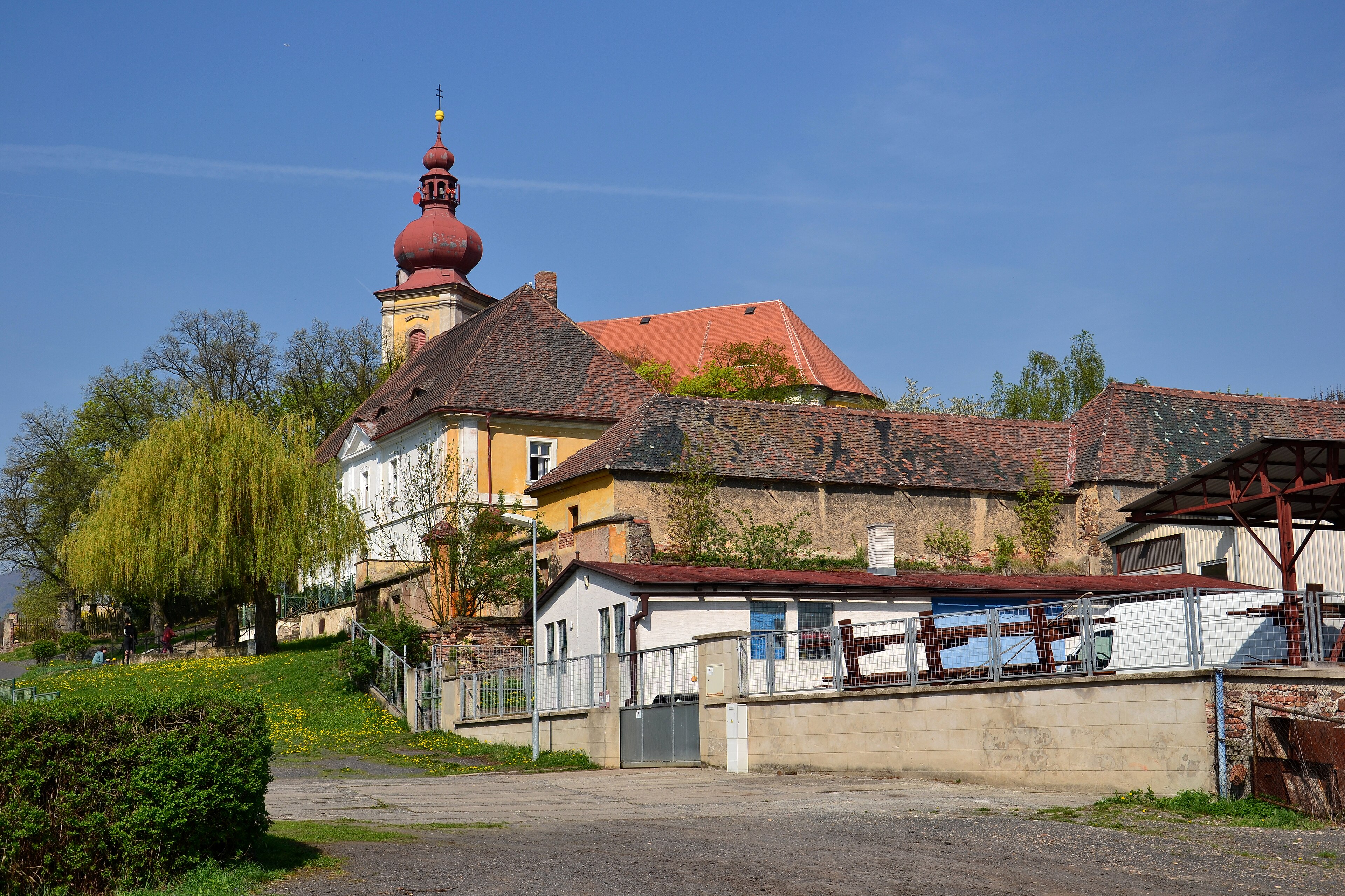 Dnešní pohled – Kostel svatého Petra a Pavla (Jeníkov)