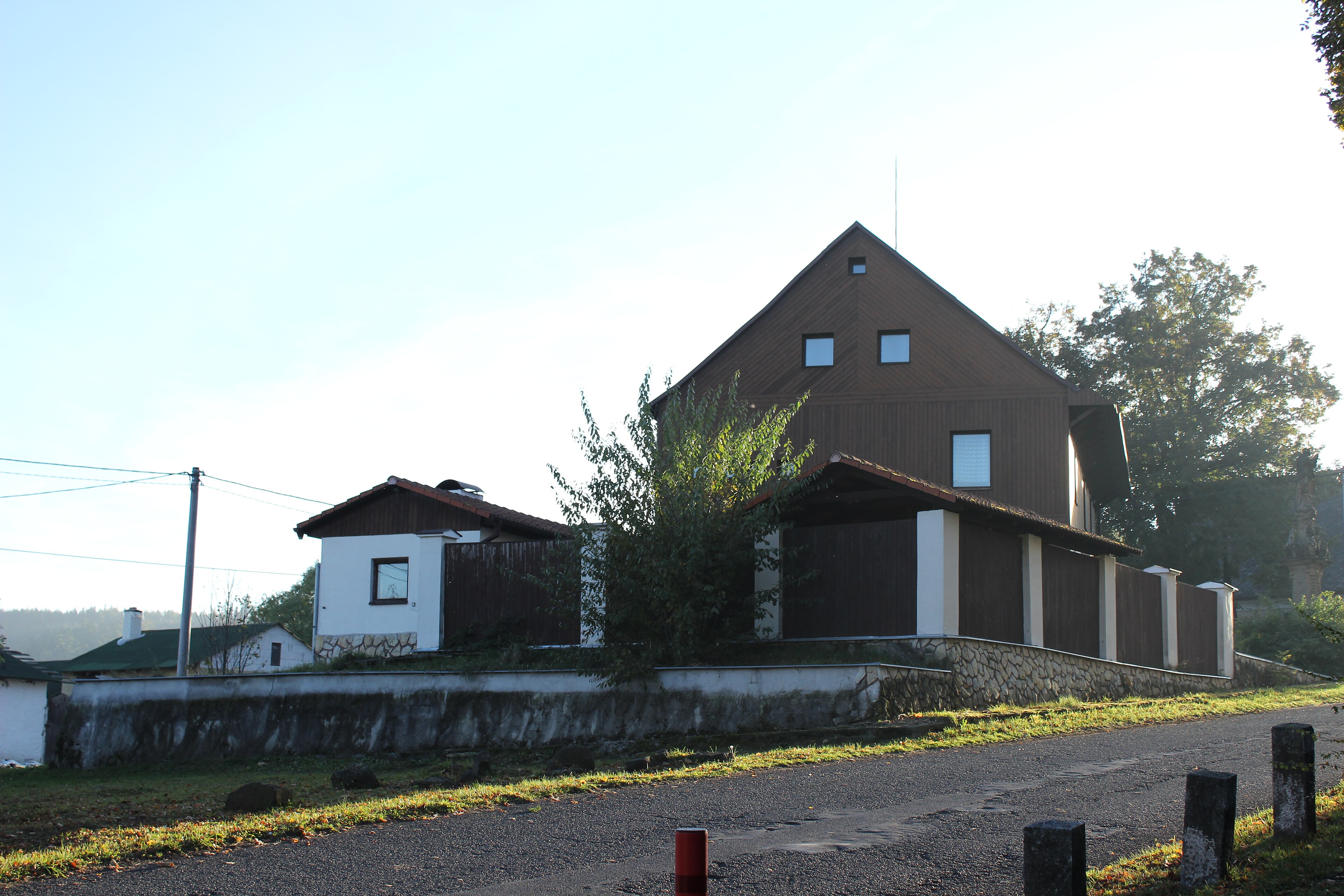 Dnešní pohled – Kostel svatého Vavřince (Verušičky)