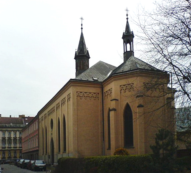 Dnešní pohled – Kostel svatého Václava (České Budějovice 3)