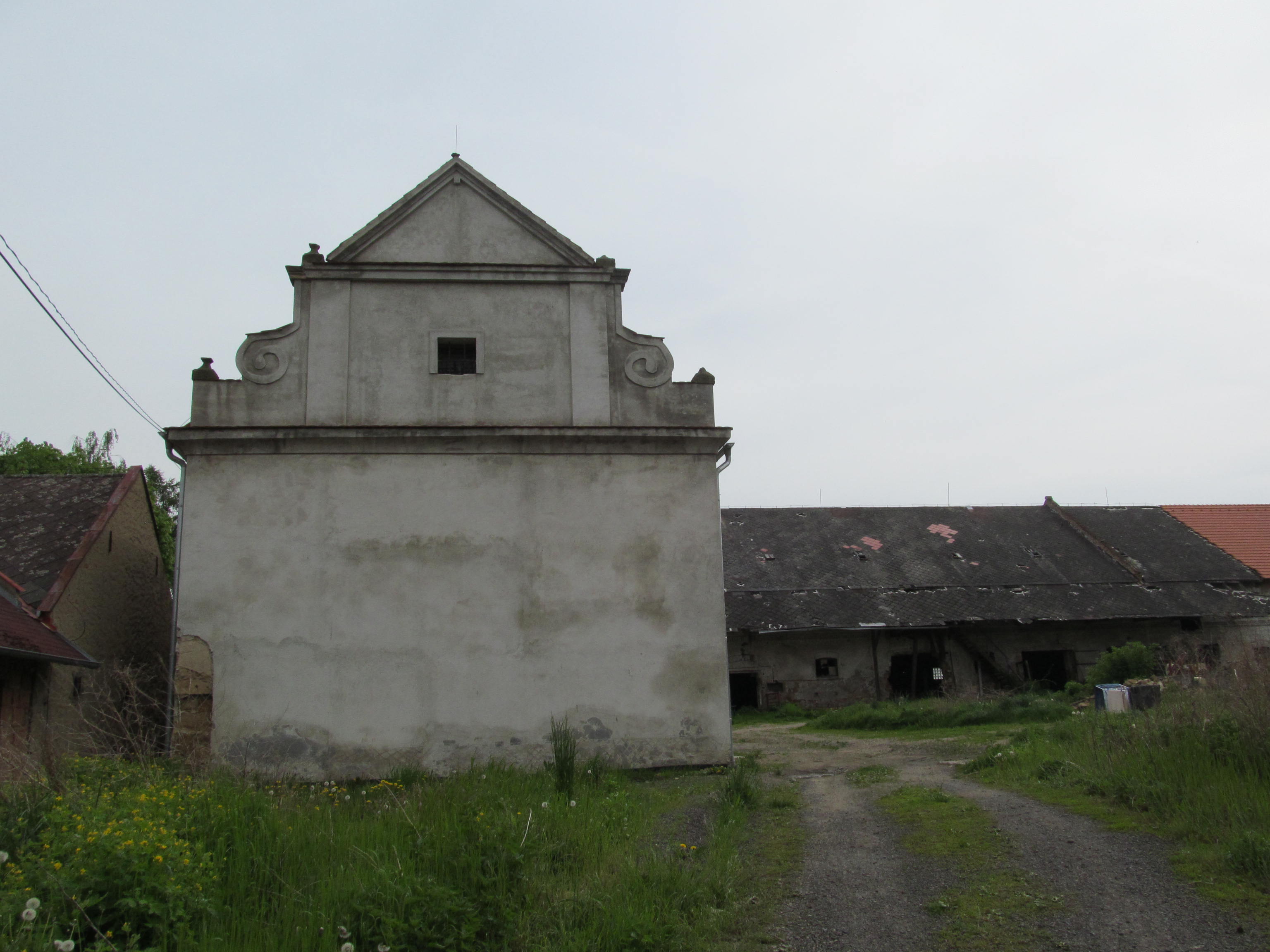Dnešní pohled – kaple (Březno)