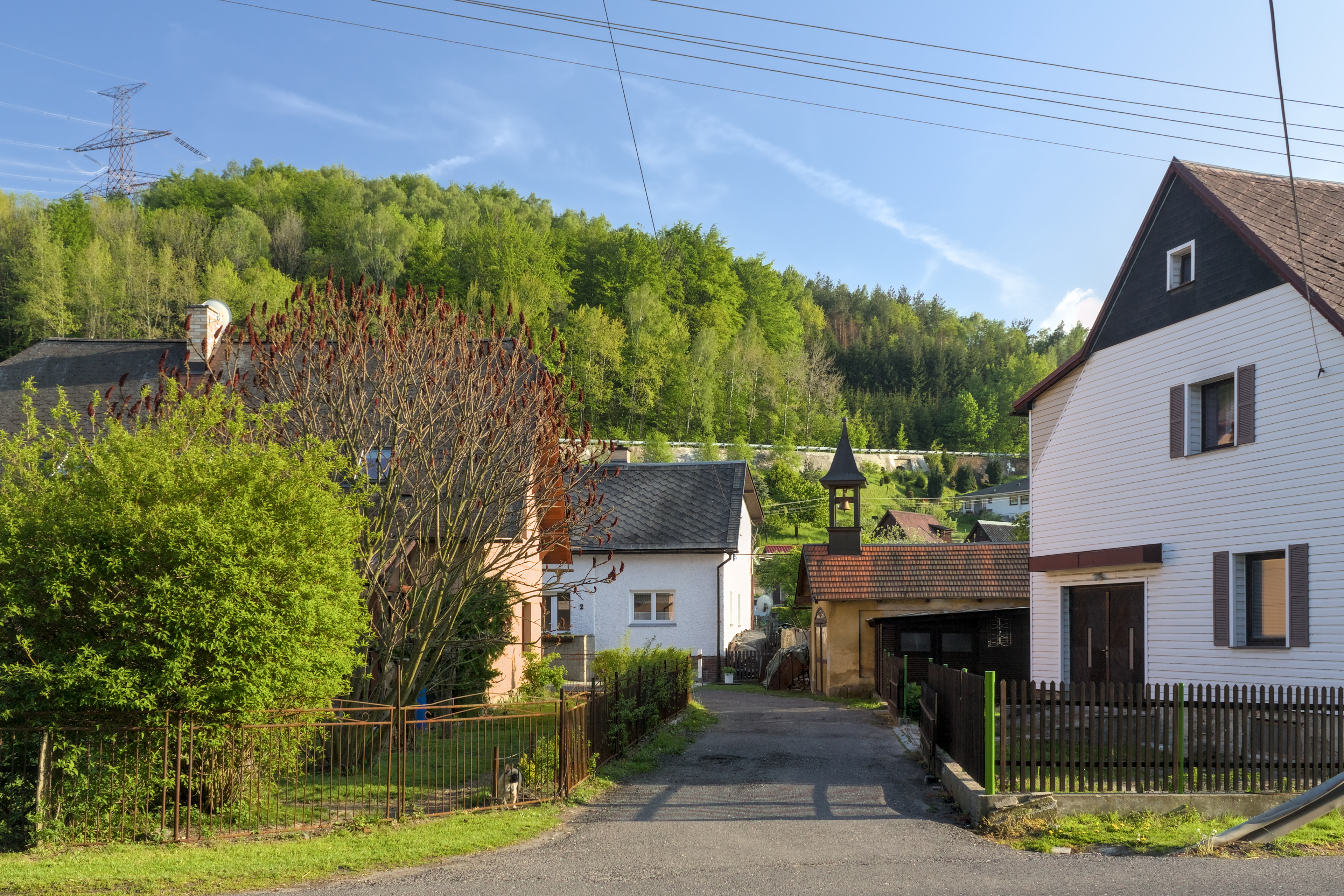 Dnešní pohled – kaple Anděla Strážce (Jílové)