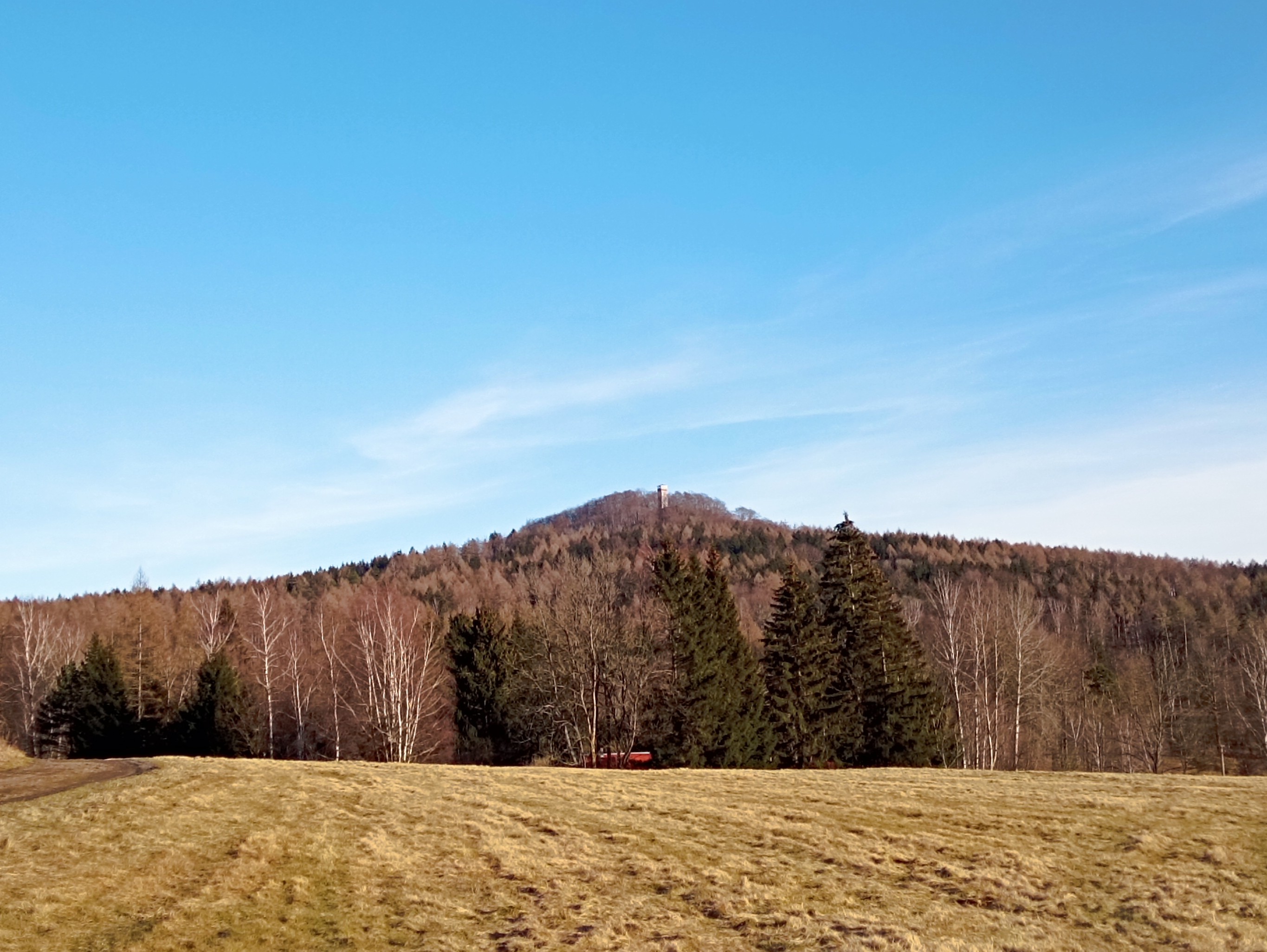 Dnešní pohled – kaple Nejsvětější Trojice (Staré Křečany)