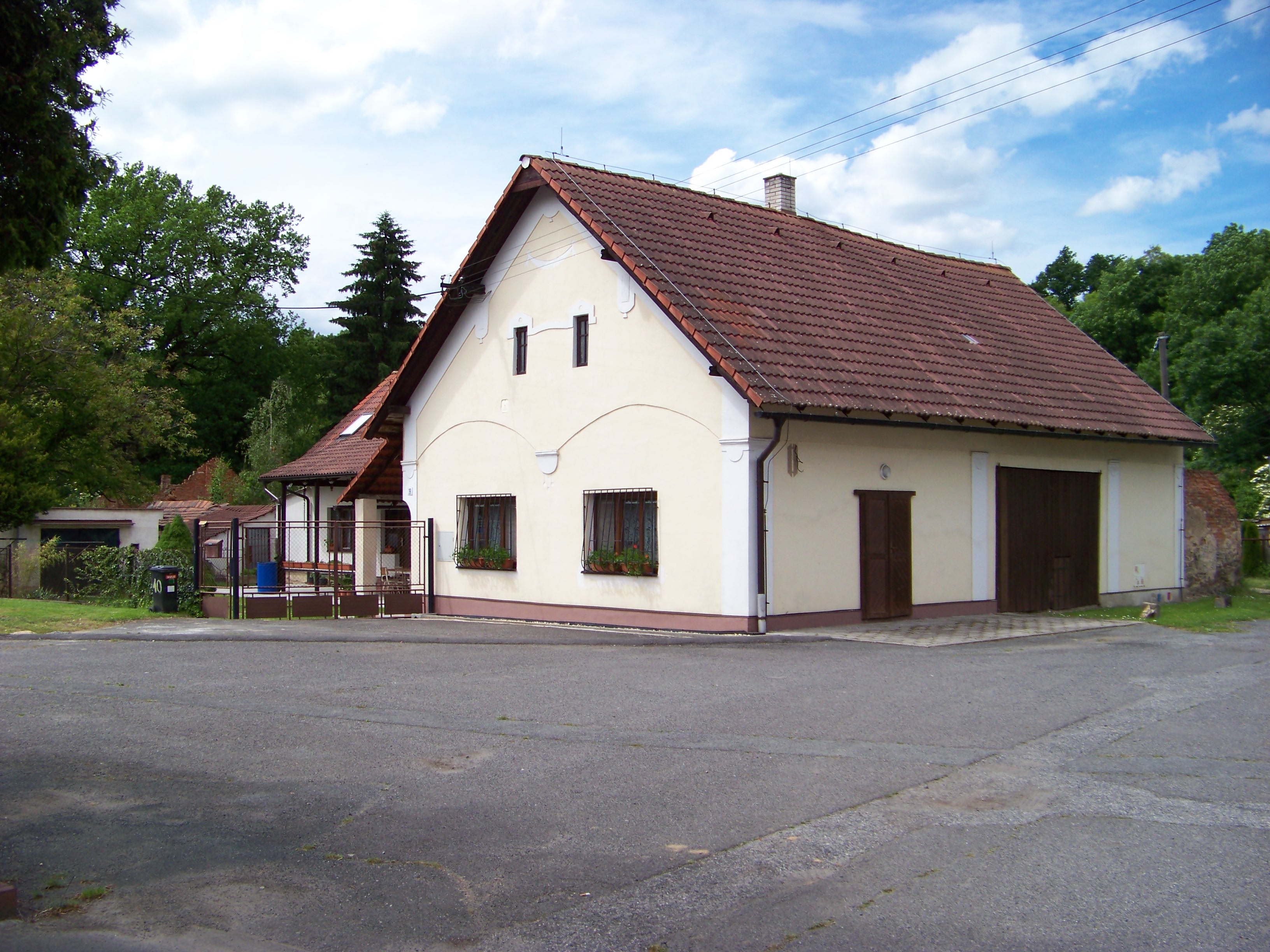 Dnešní pohled – kaple Neposkvrněného početí Panny Marie (Kuří)