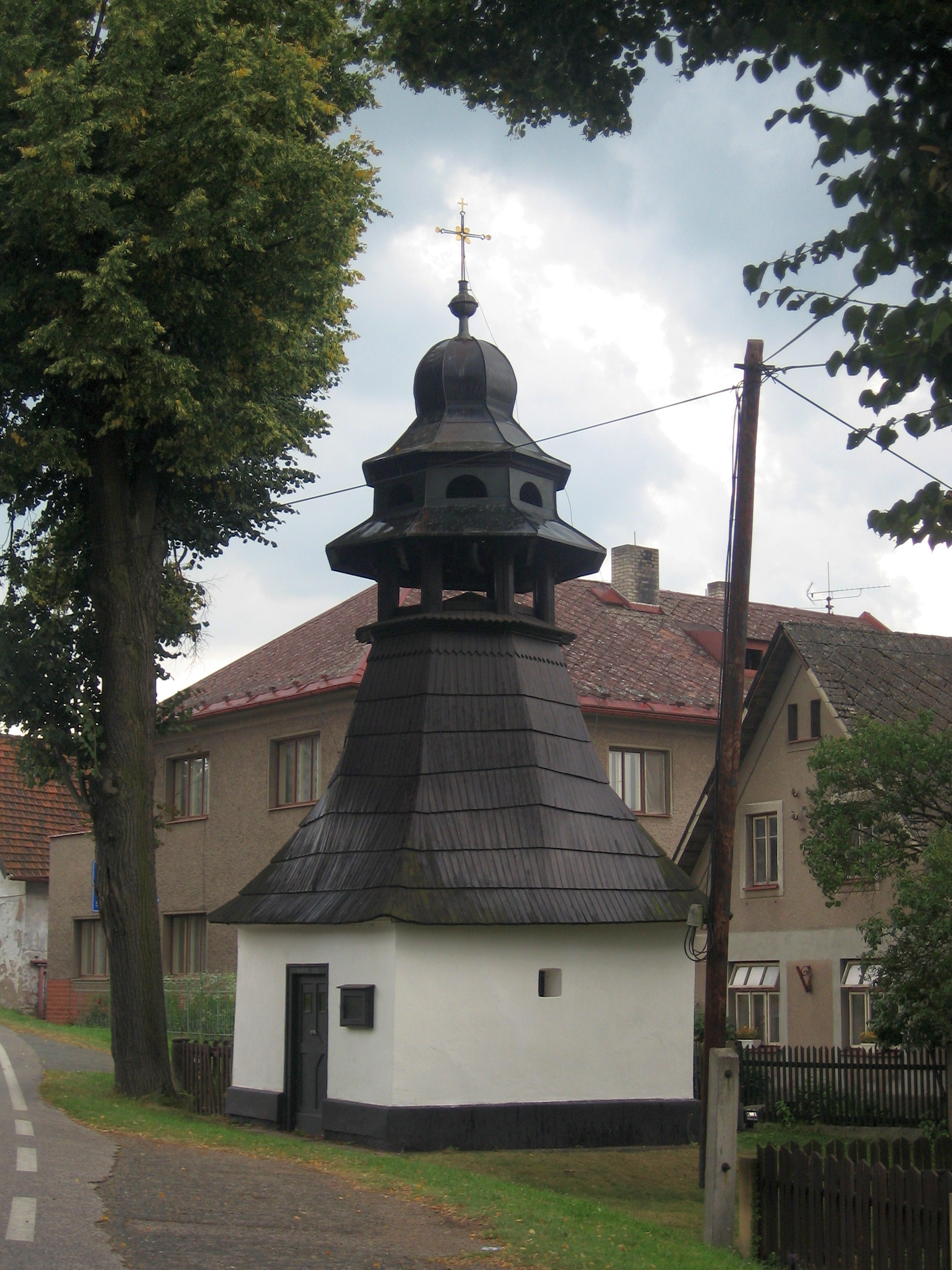 Dnešní pohled – kaple Panny Marie (Červená Hora)