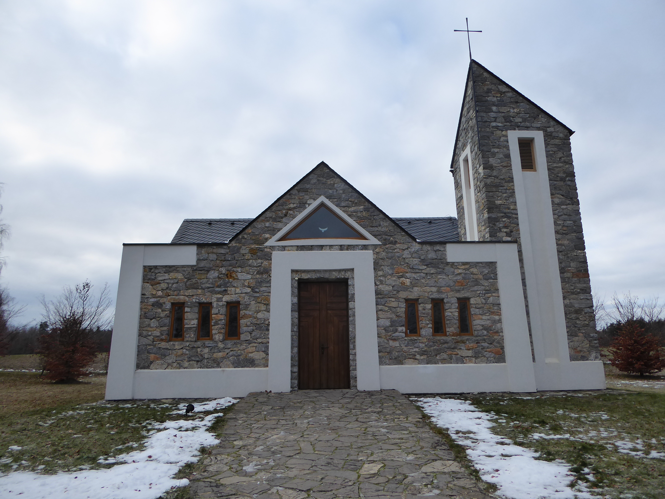 Dnešní pohled – kaple svaté Barbory (Rudice)
