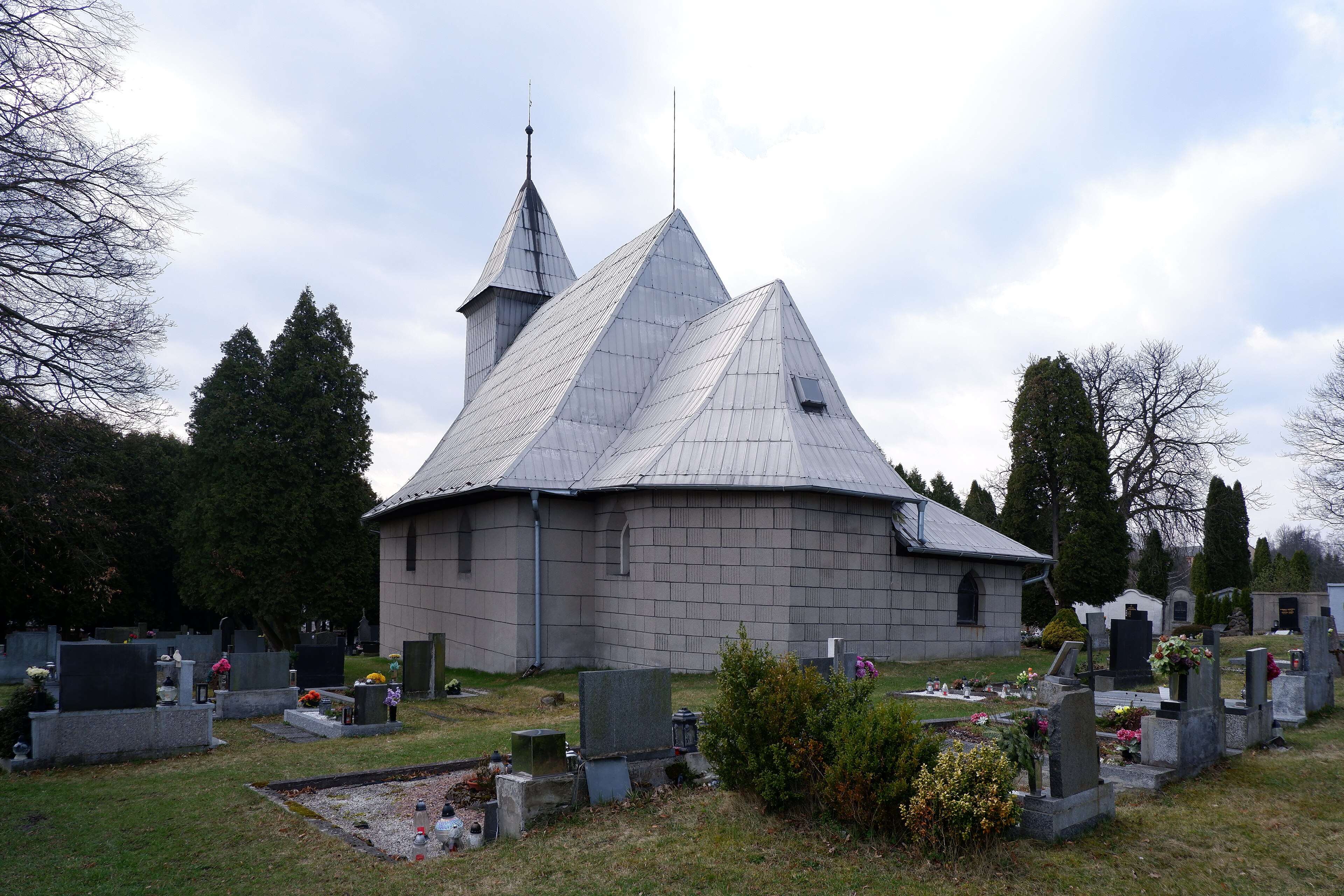 Dnešní pohled – kaple svaté Kateřiny (Dvorce)