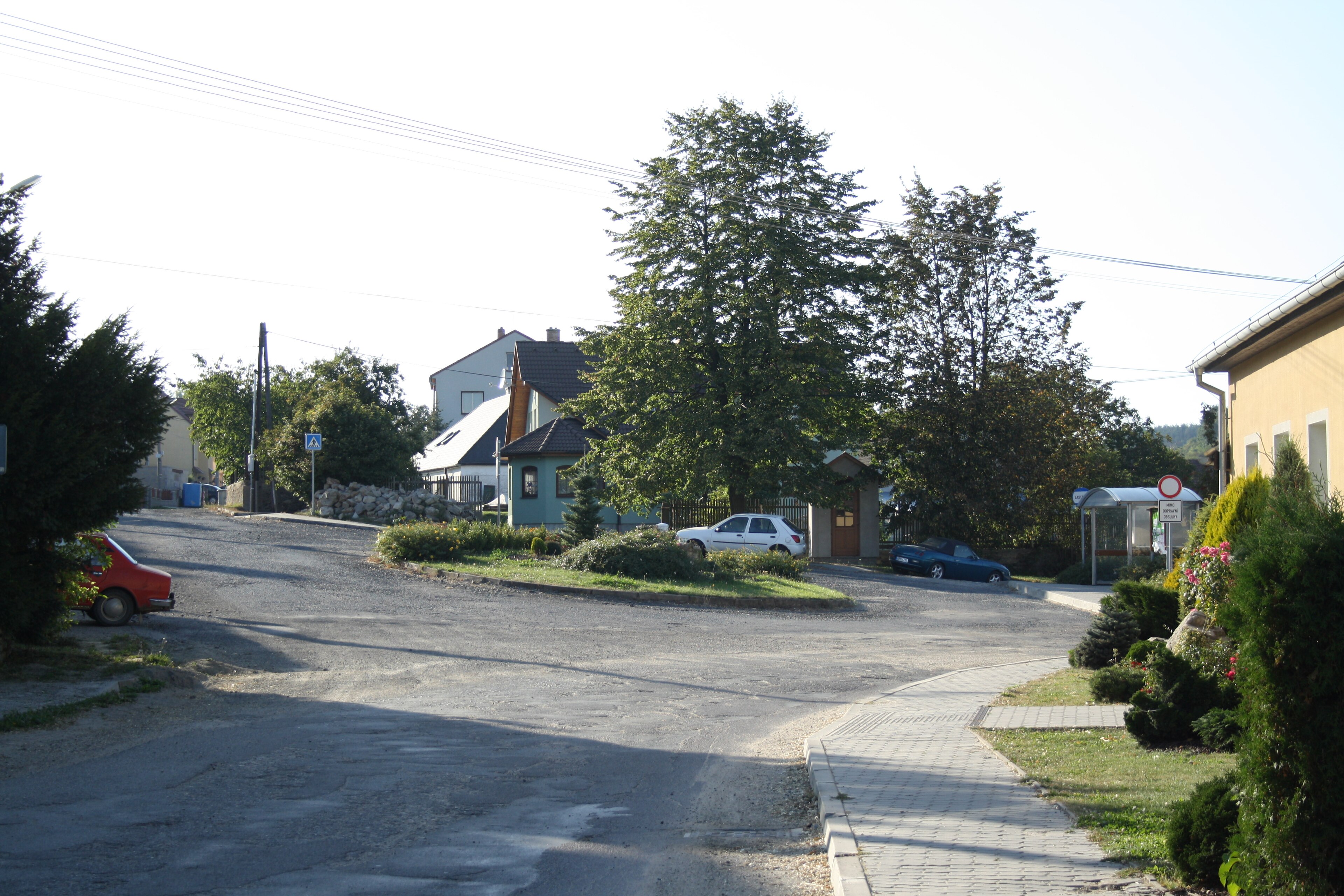 Dnešní pohled – kaple svatého Antonína (Okřešice)