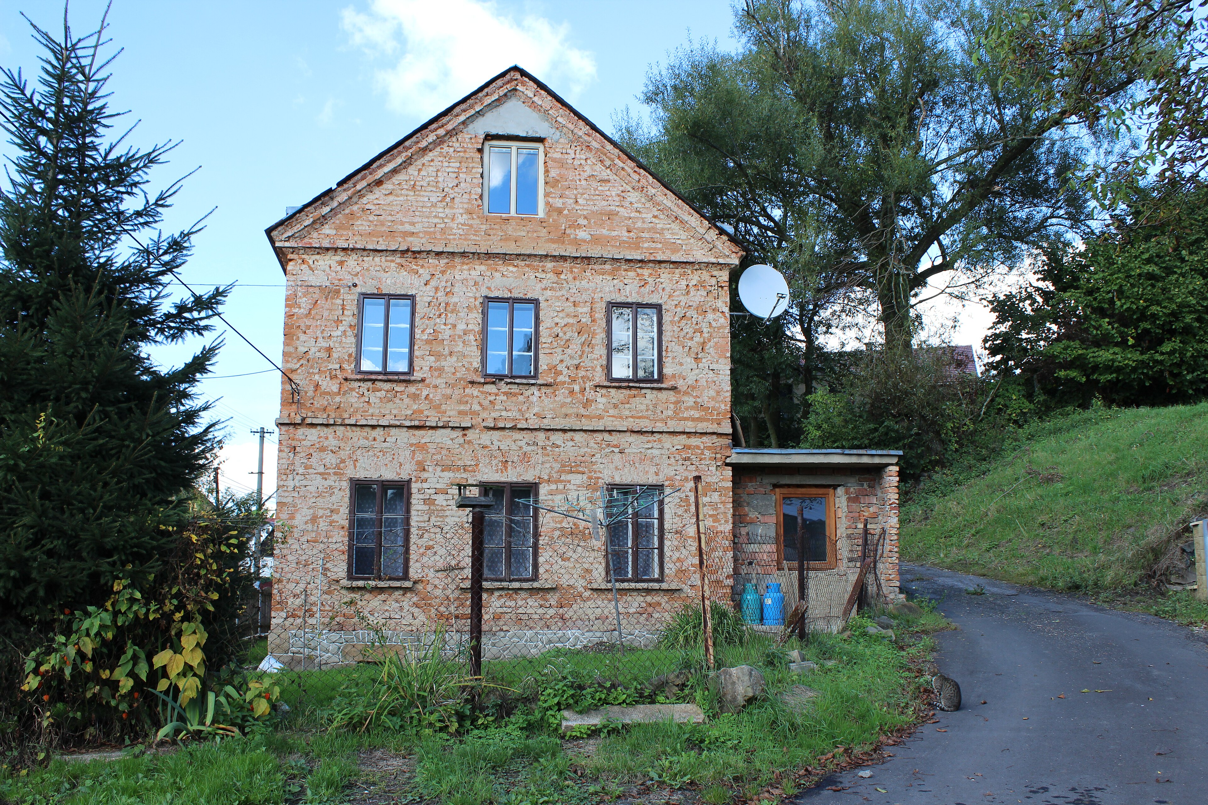Dnešní pohled – kaple svatého Jana Nepomuckého (Dobrná)