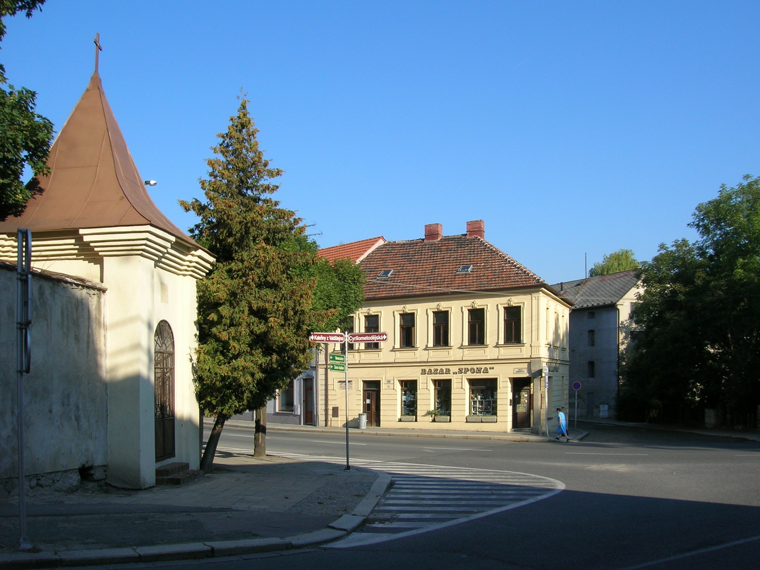 Dnešní pohled – kaple svatých Petra a Pavla (Jejkov)