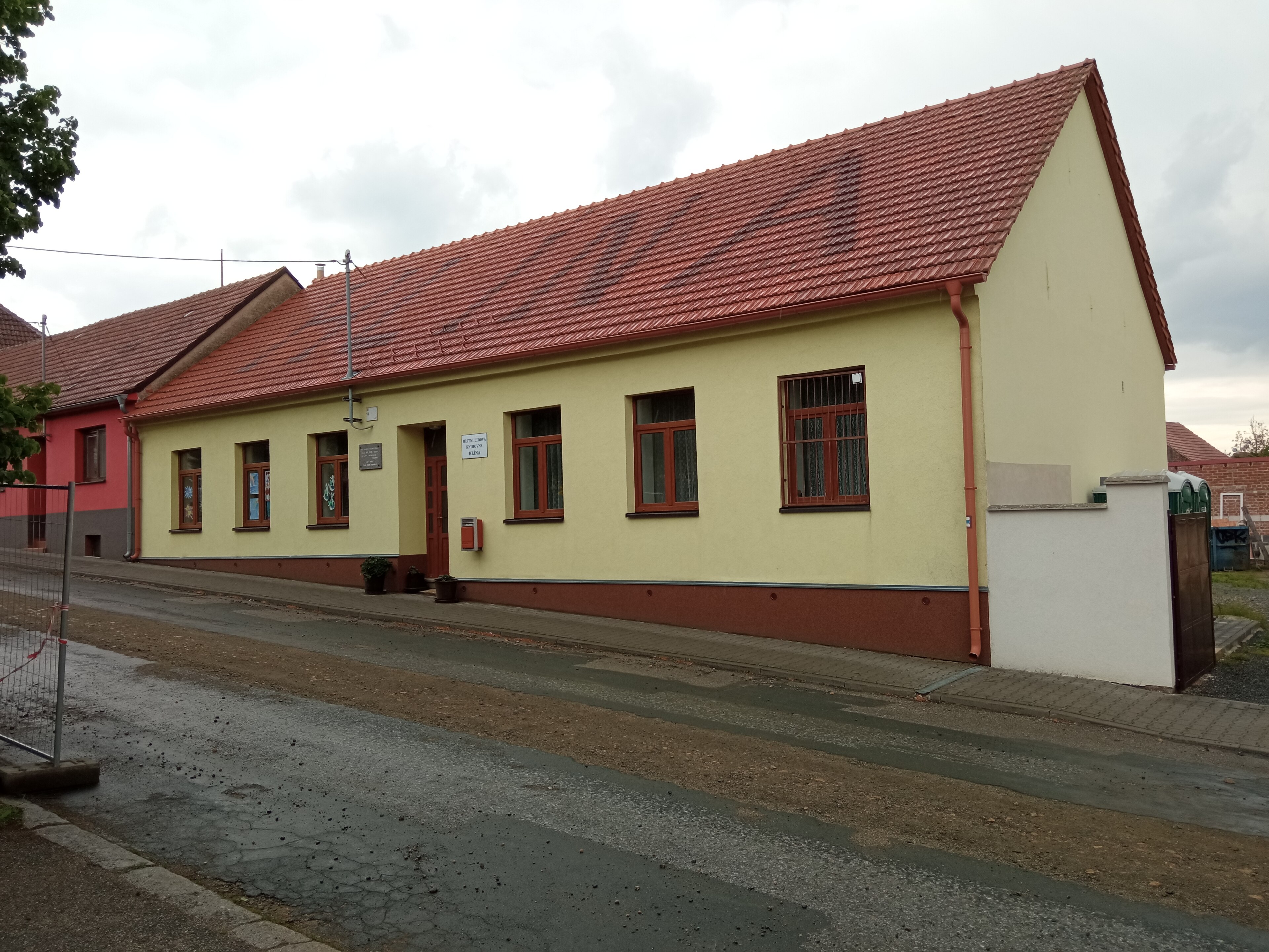 Dnešní pohled – kostel svaté Kunhuty (Hlína)