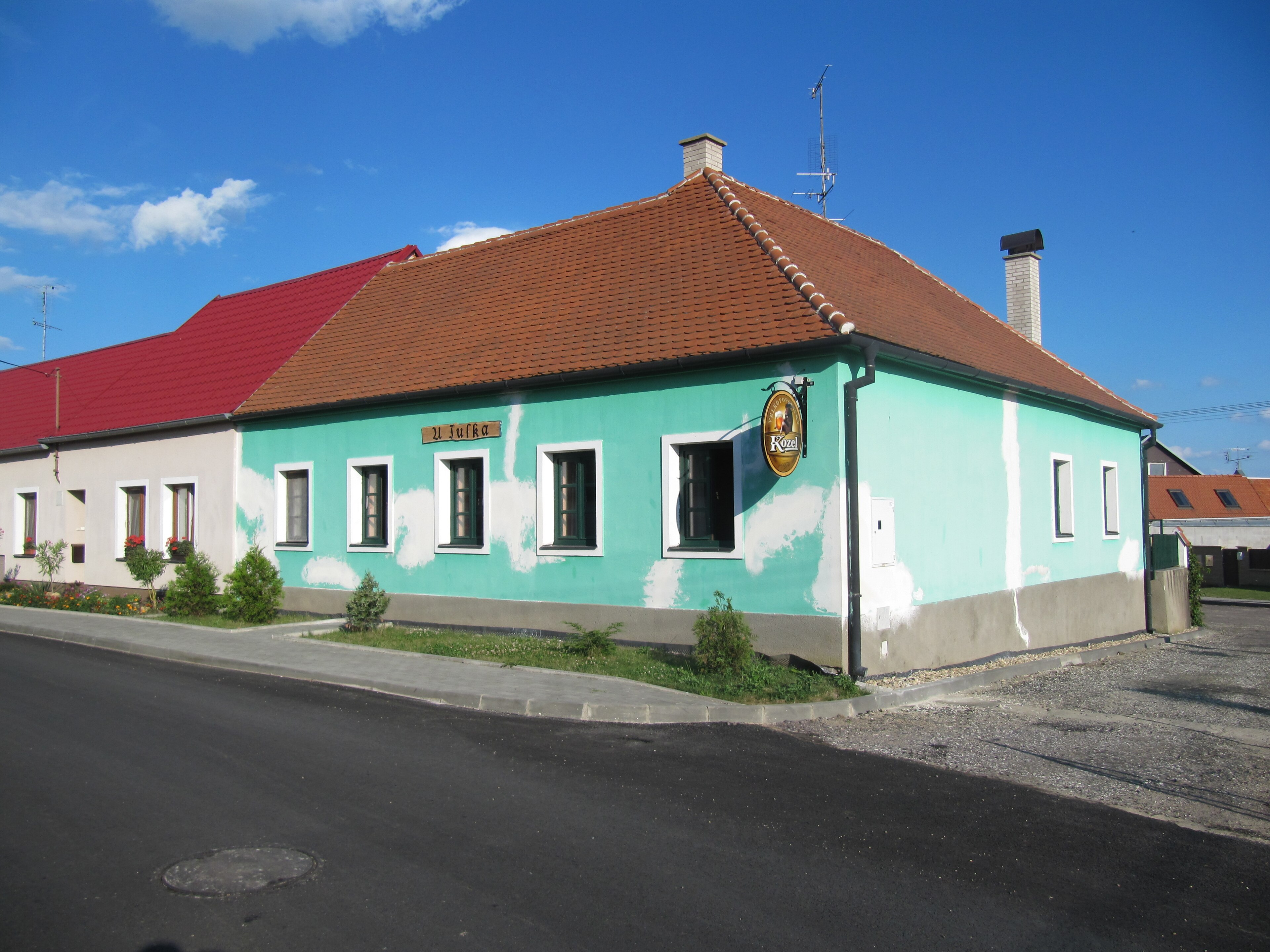 Dnešní pohled – kostel svatého Bartoloměje (Krhovice)