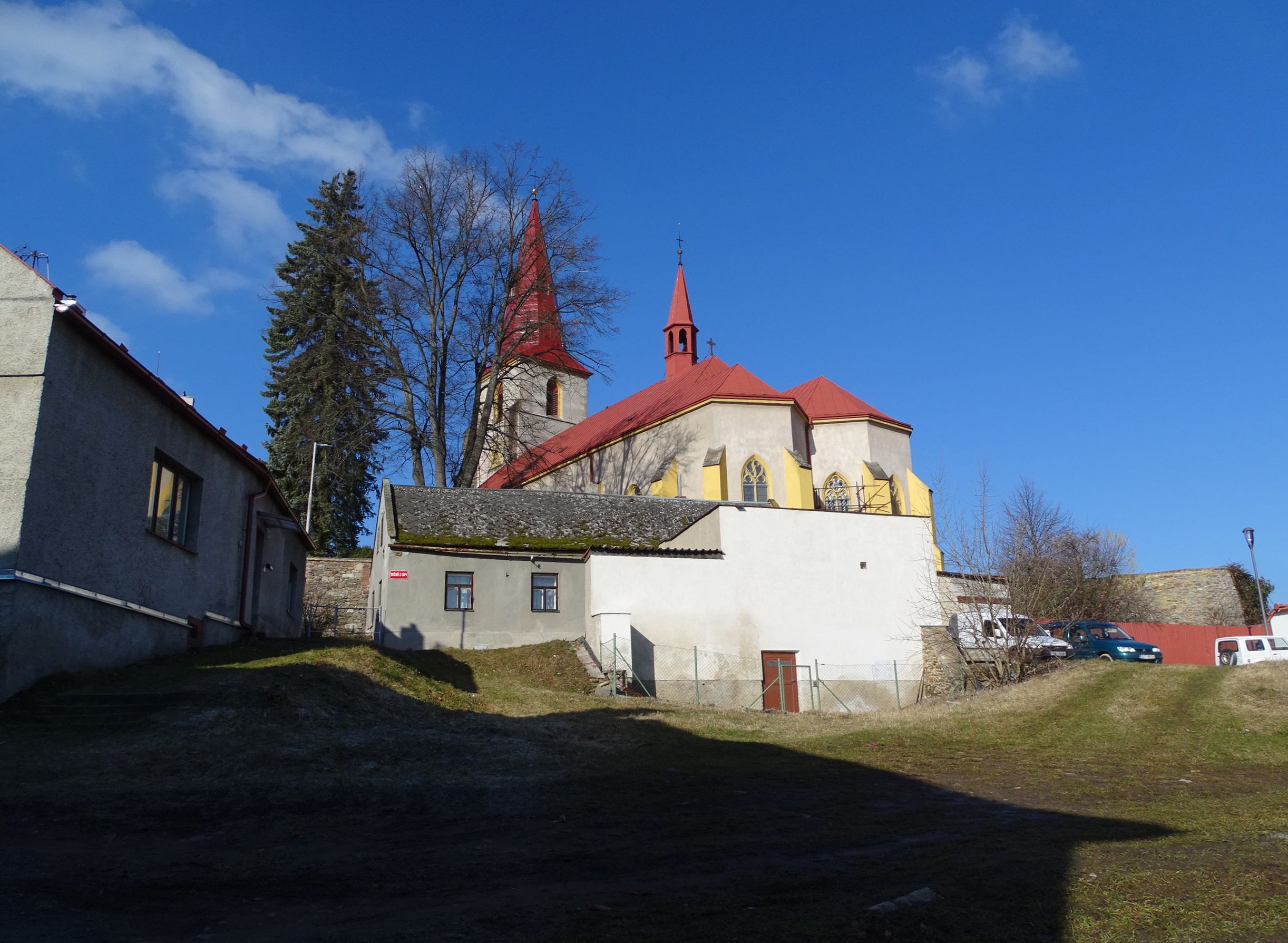 Dnešní pohled – kostel svatého Jakuba Většího (Chotěboř)