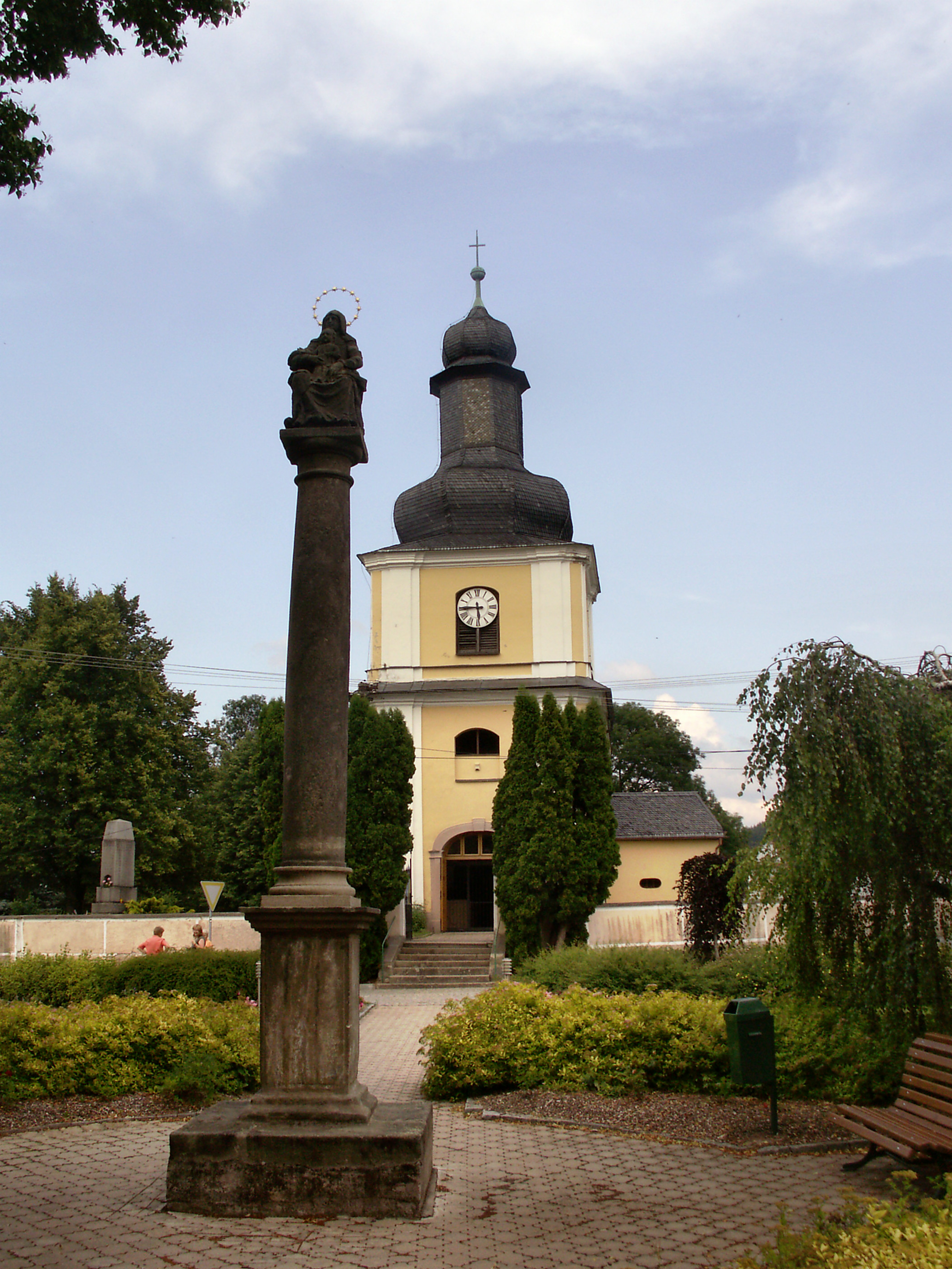 Dnešní pohled – kostel svatého Jiljí (Libice nad Doubravou)