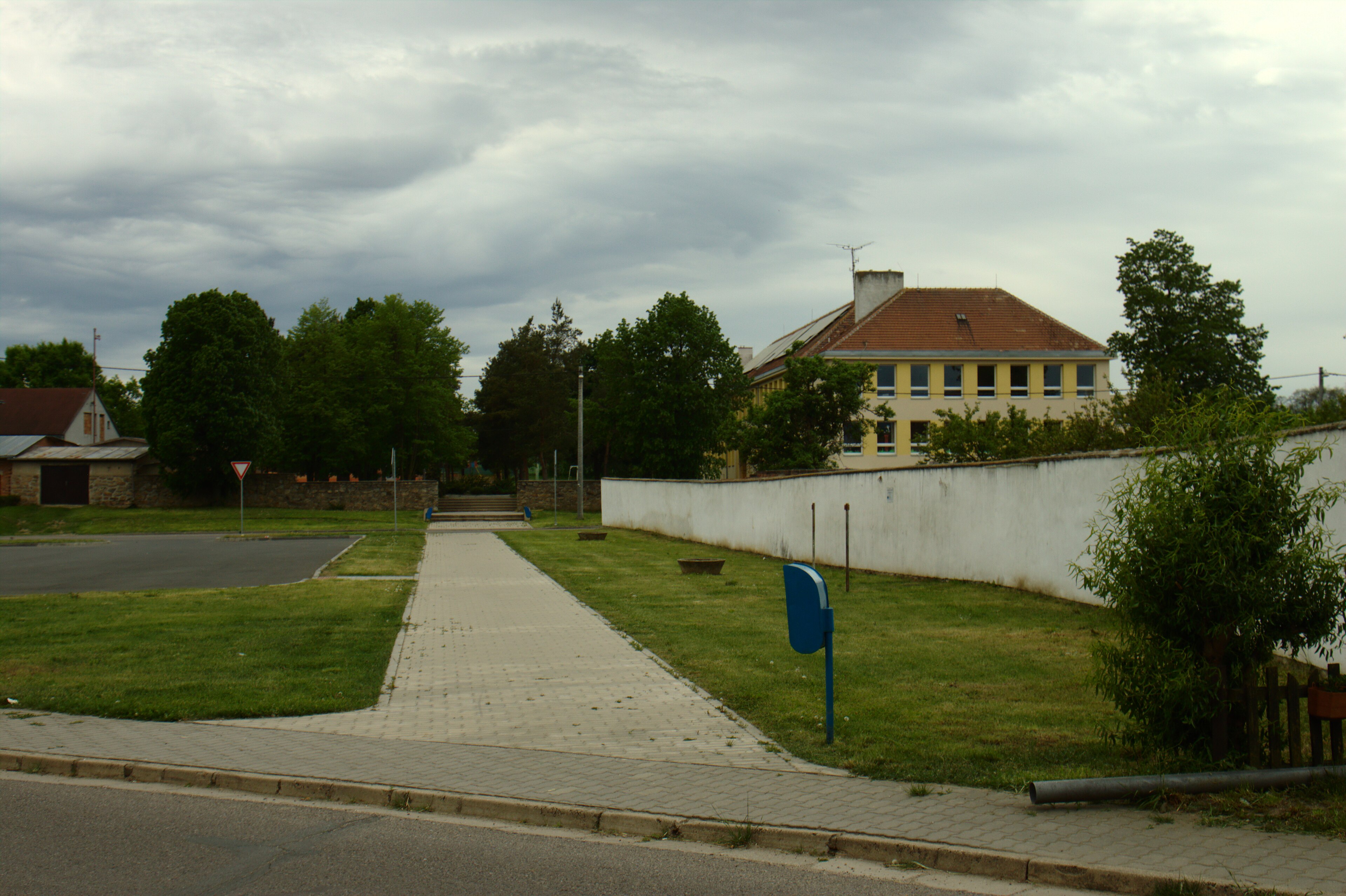 Dnešní pohled – kostel svatého Jiljí (Prosiměřice)