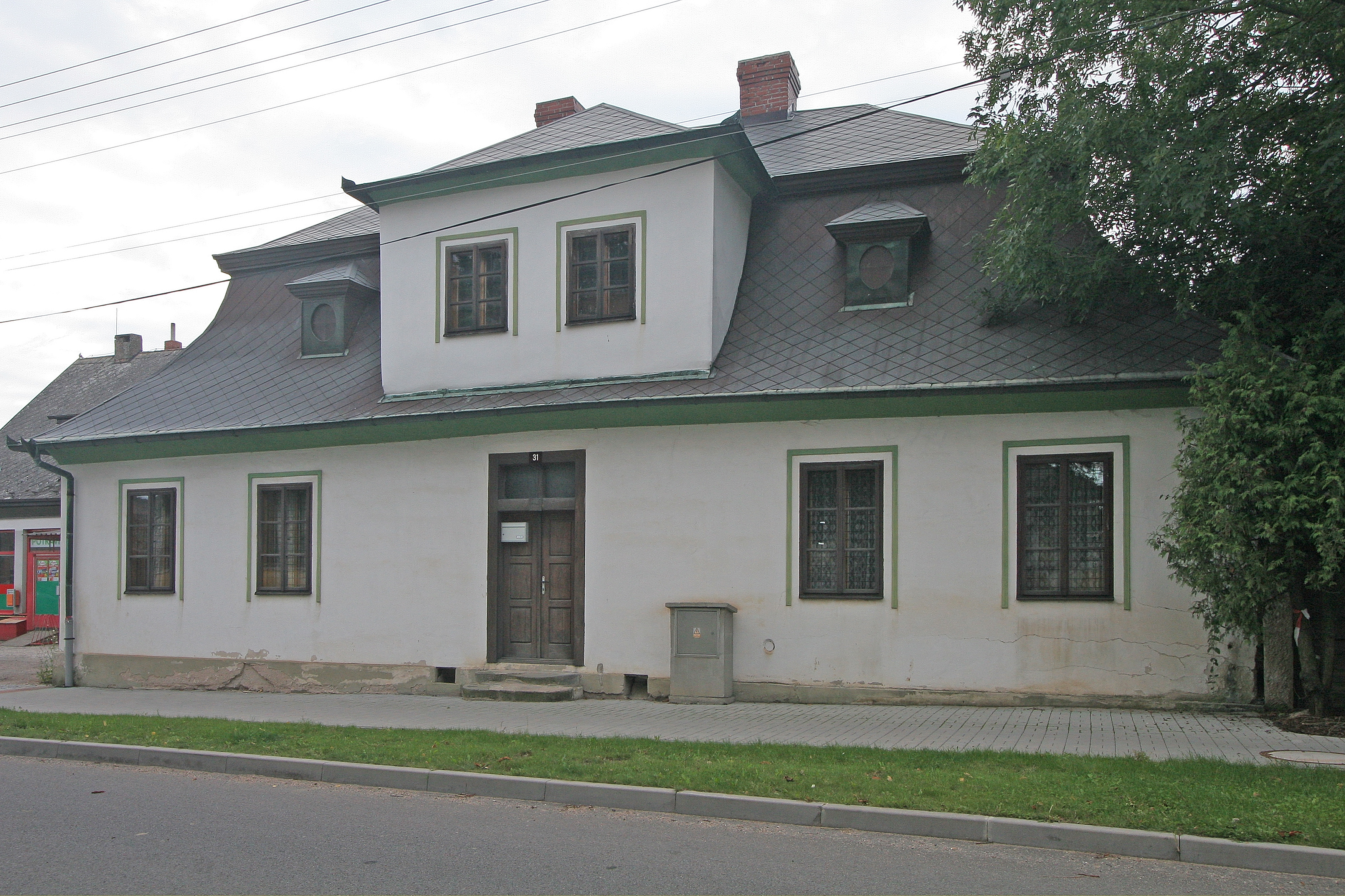 Dnešní pohled – kostel svatého Klimenta (Dobřenice)
