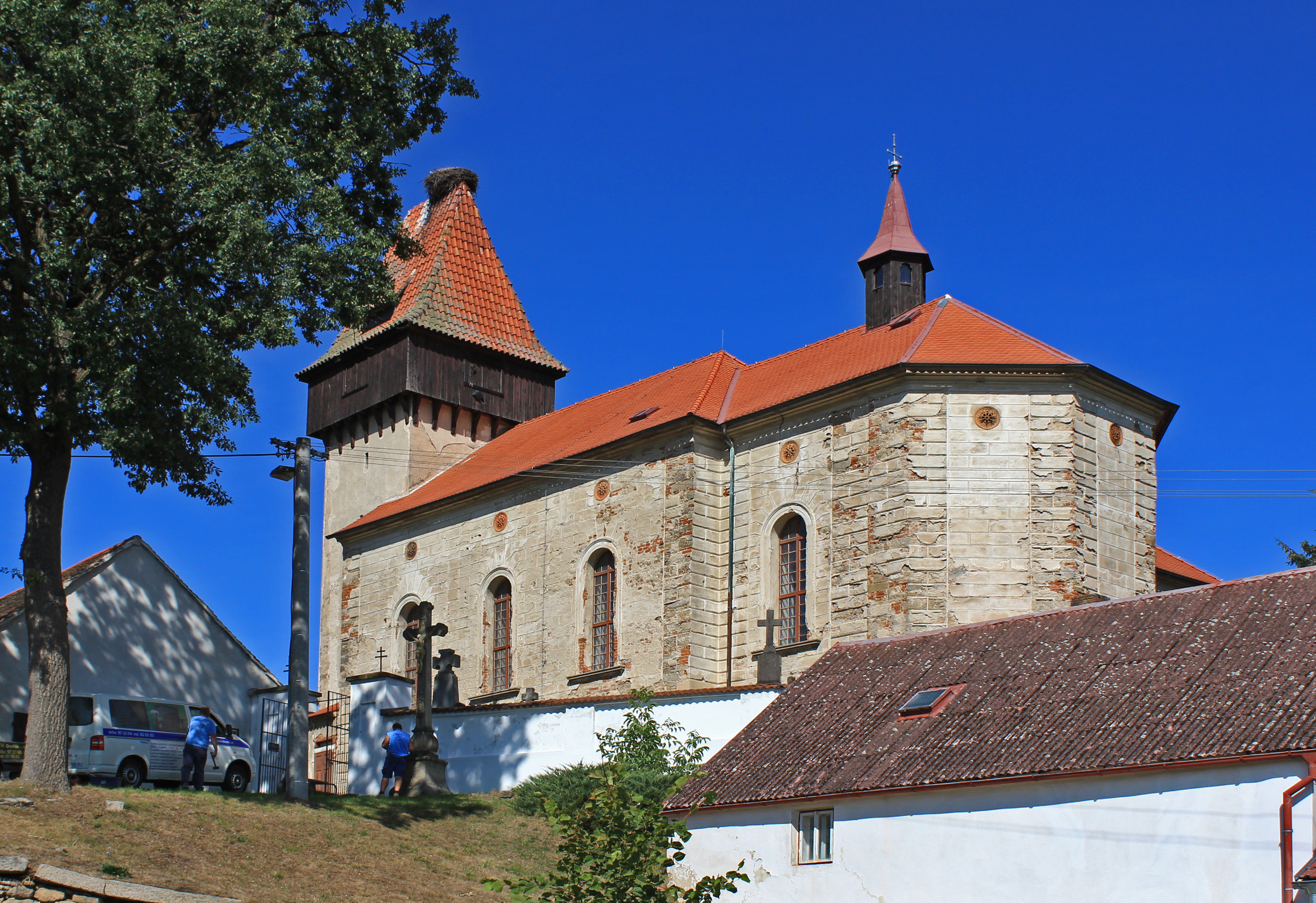 Dnešní pohled – kostel svatého Lamberta