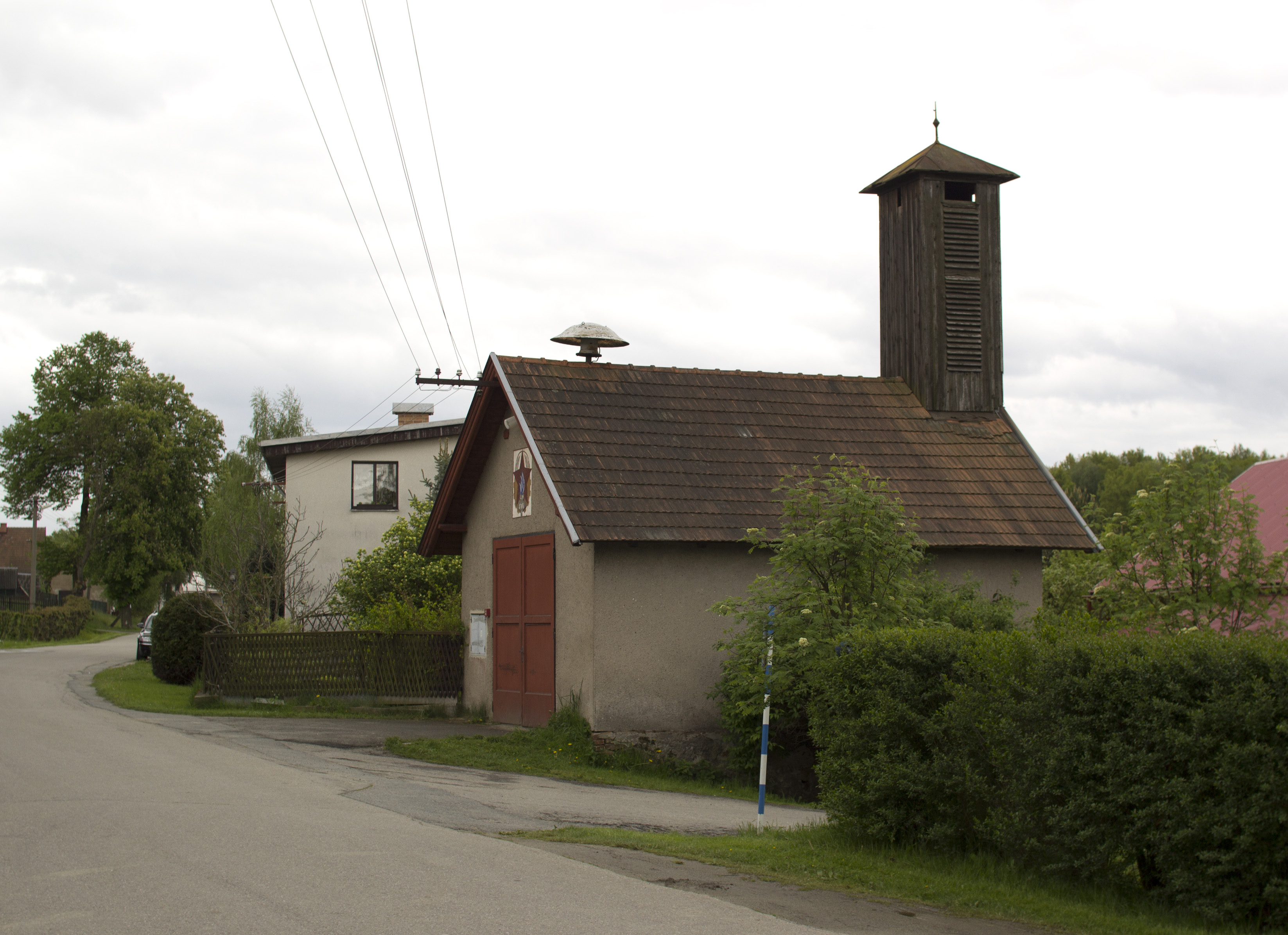 Dnešní pohled – kostel svatého Mikuláše (Dlouhá Ves)