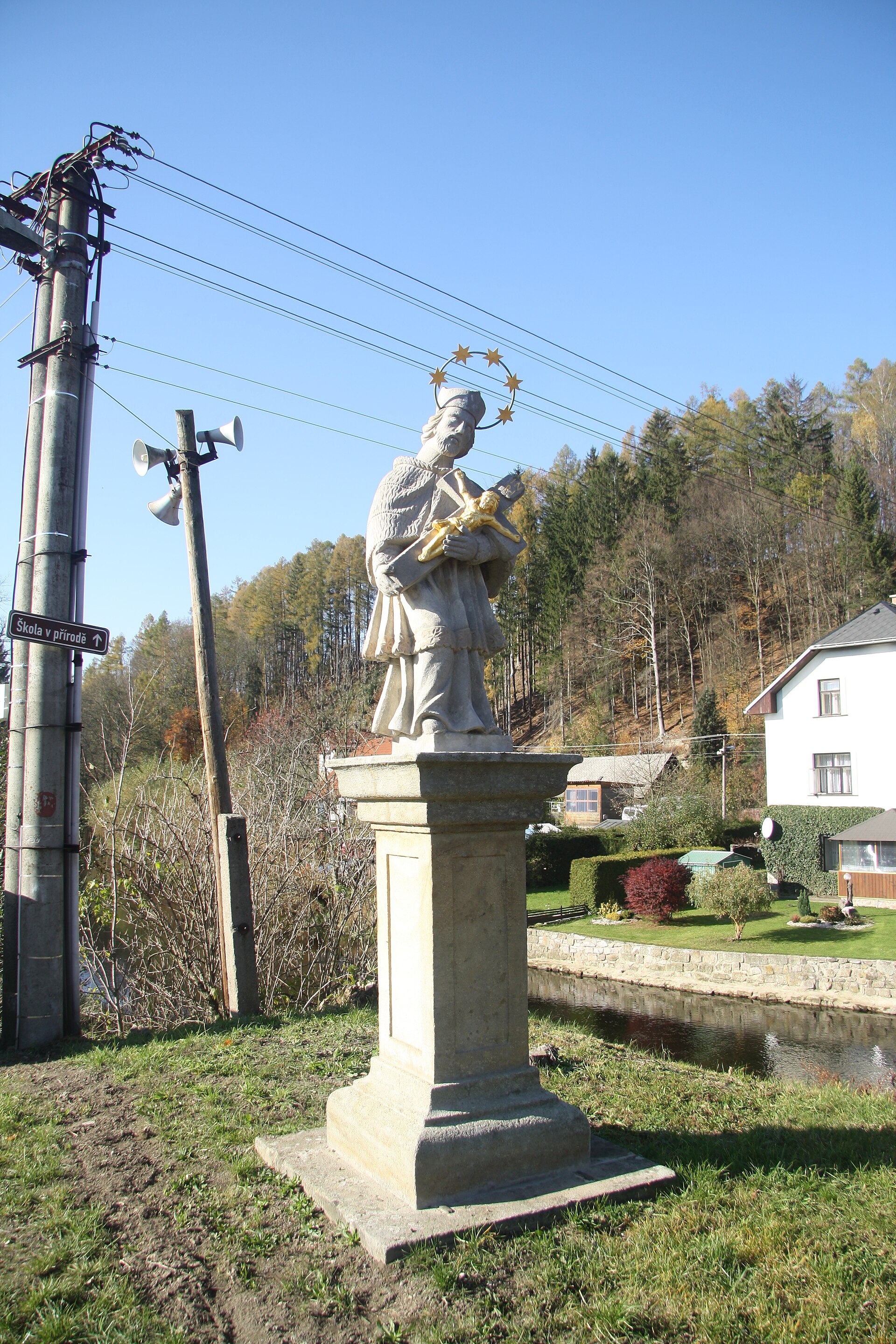 Dnešní pohled – kostel svatého Prokopa (Sobkovice)
