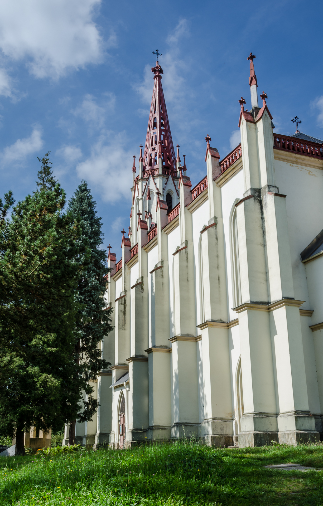 Dnešní pohled – kostel svatého Vavřince (Chrastava I)