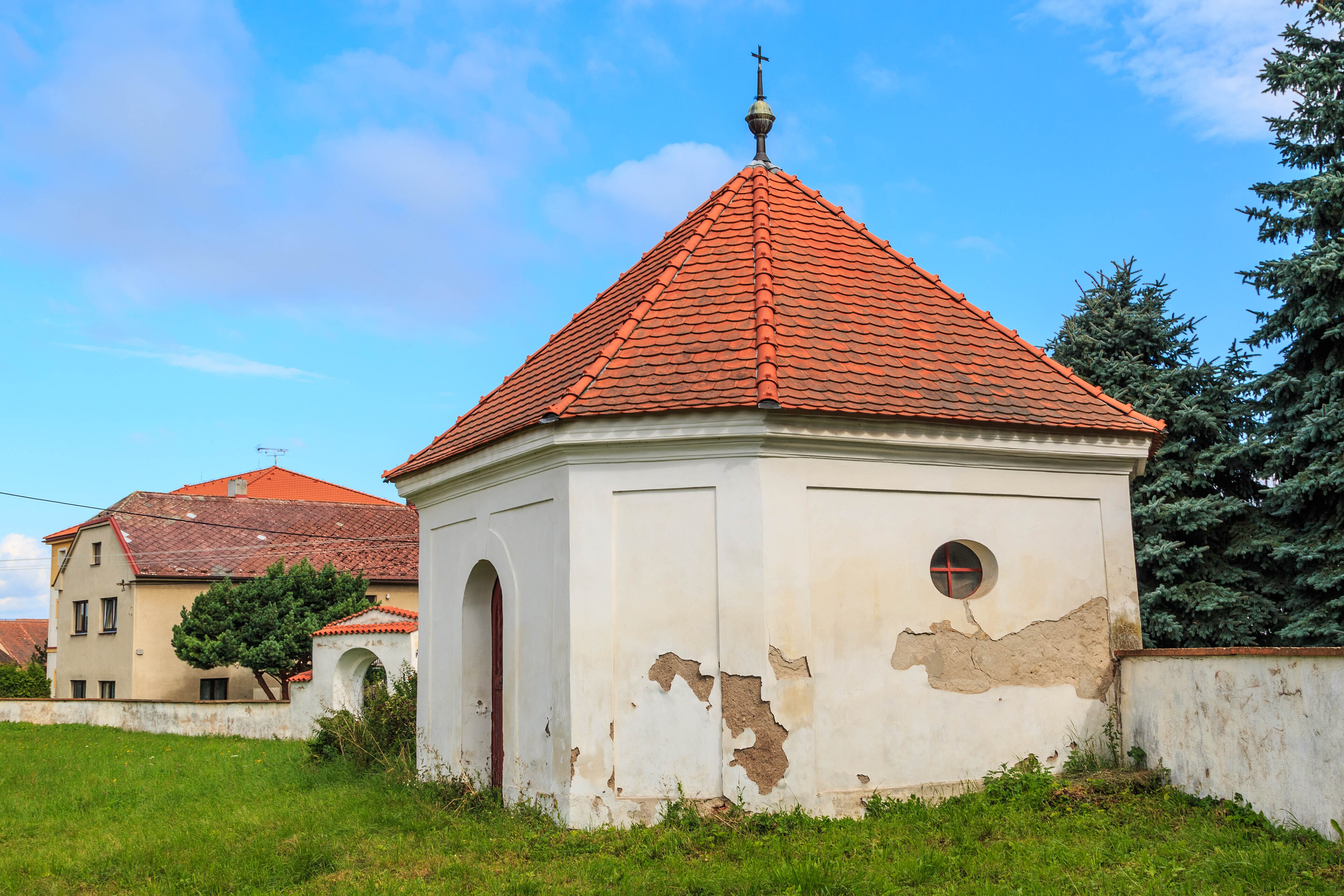 Dnešní pohled – kostel svatého Vavřince (Svinčany)