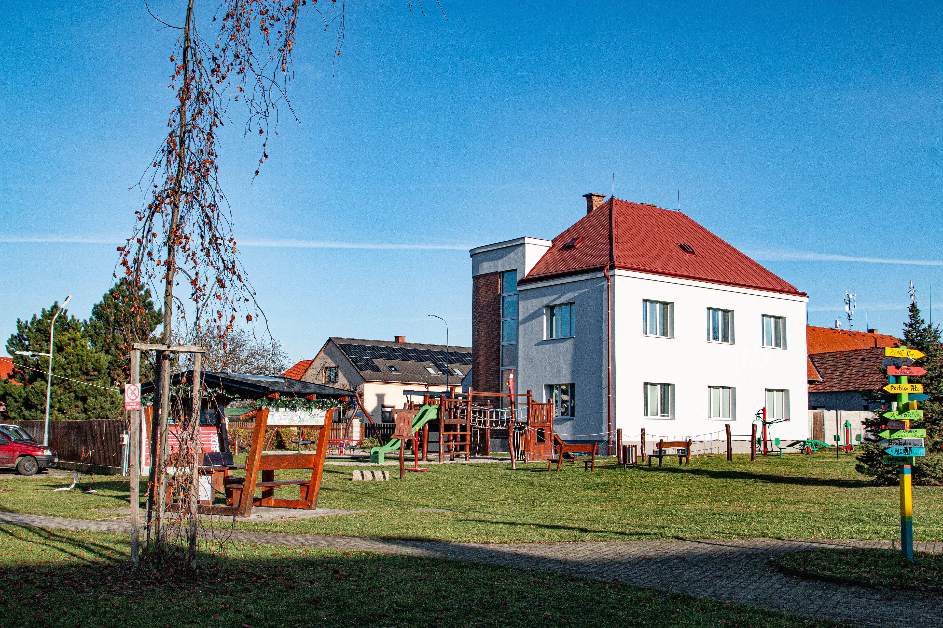 Dnešní pohled – kostel svatého Václava (Staré Ždánice)