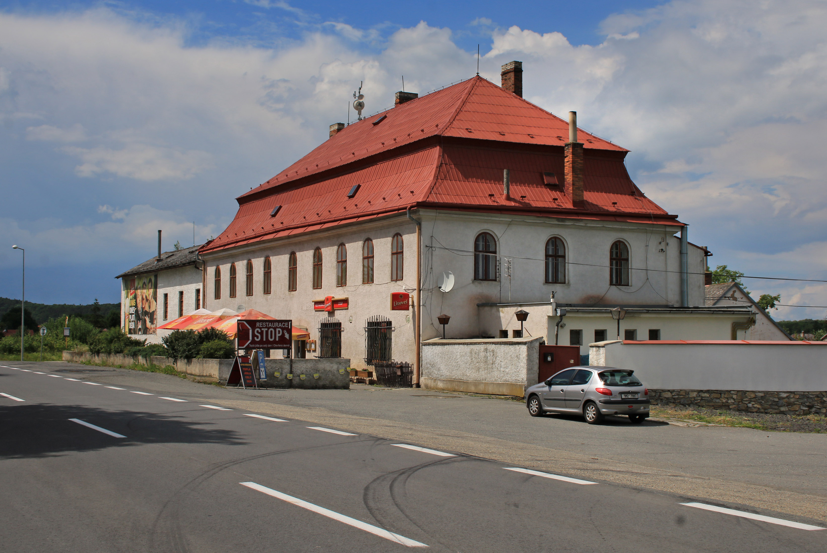 Dnešní pohled – pravoslavný chrám svatého Cyrila a Metoděje