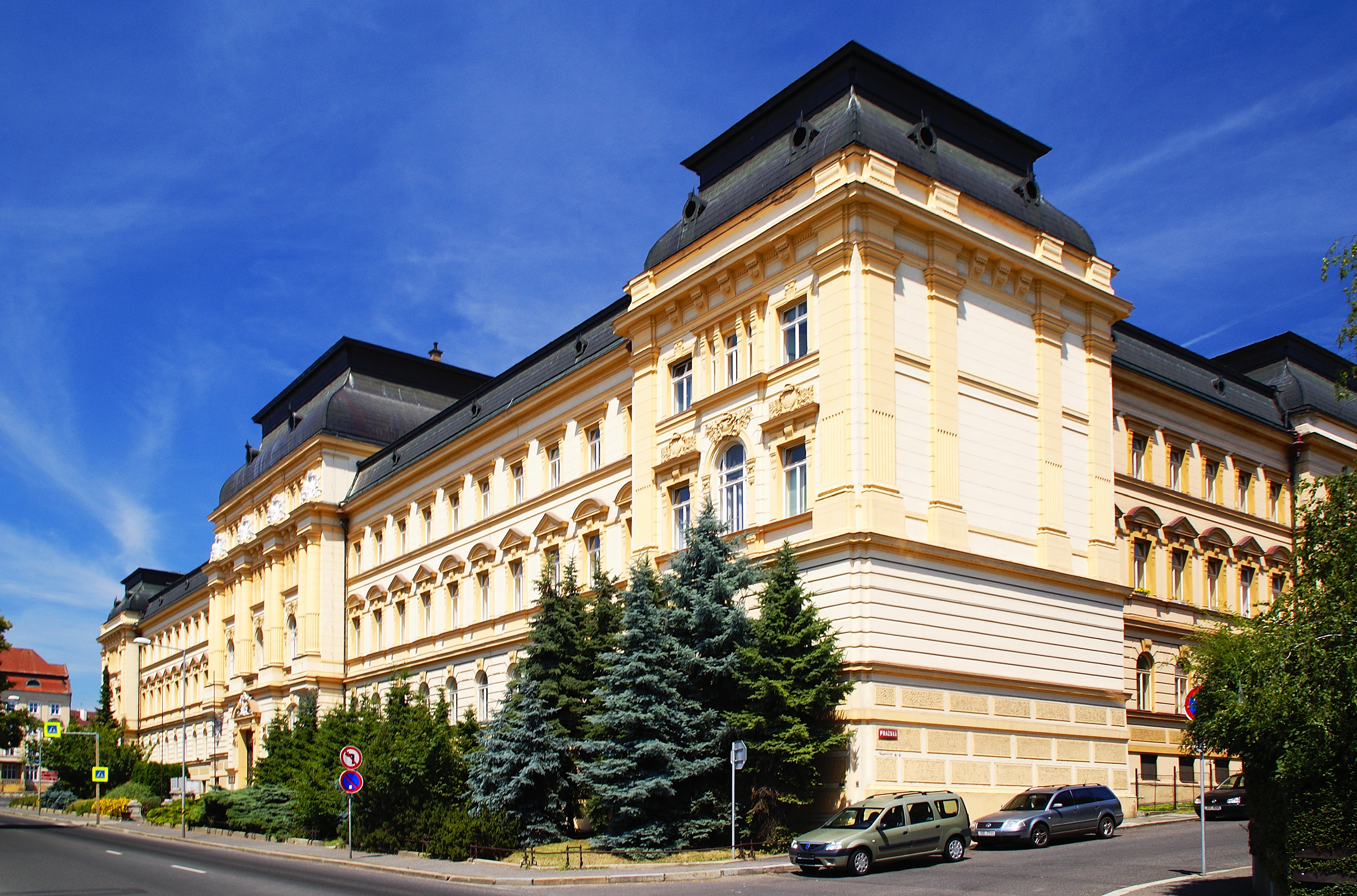 Dnešní pohled – Červený kostel (Předměstí)