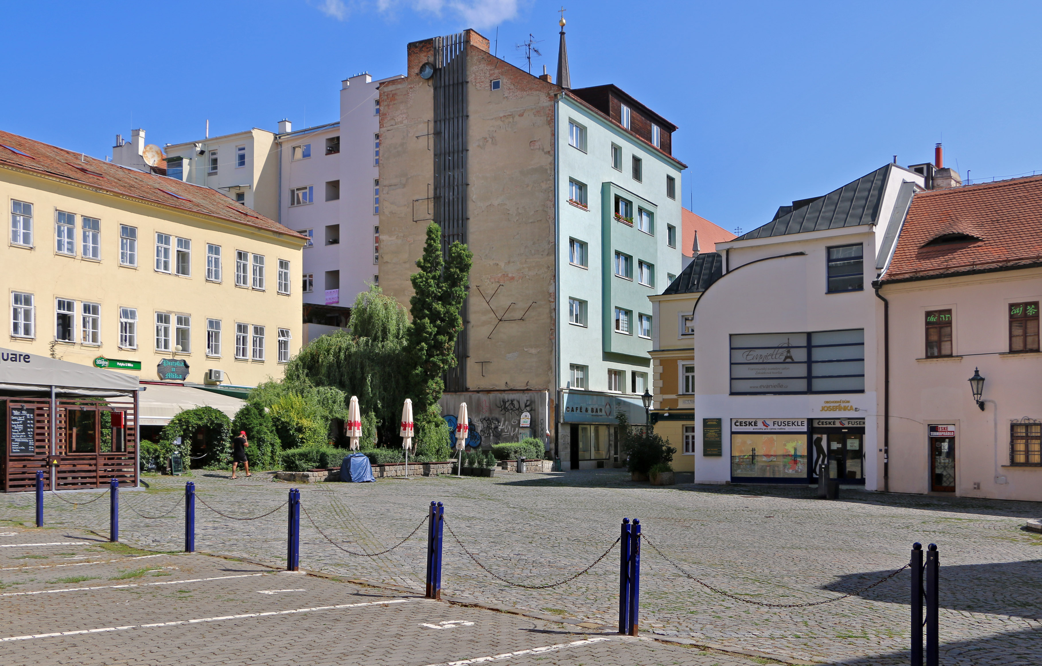 Dnešní pohled – Františkánská