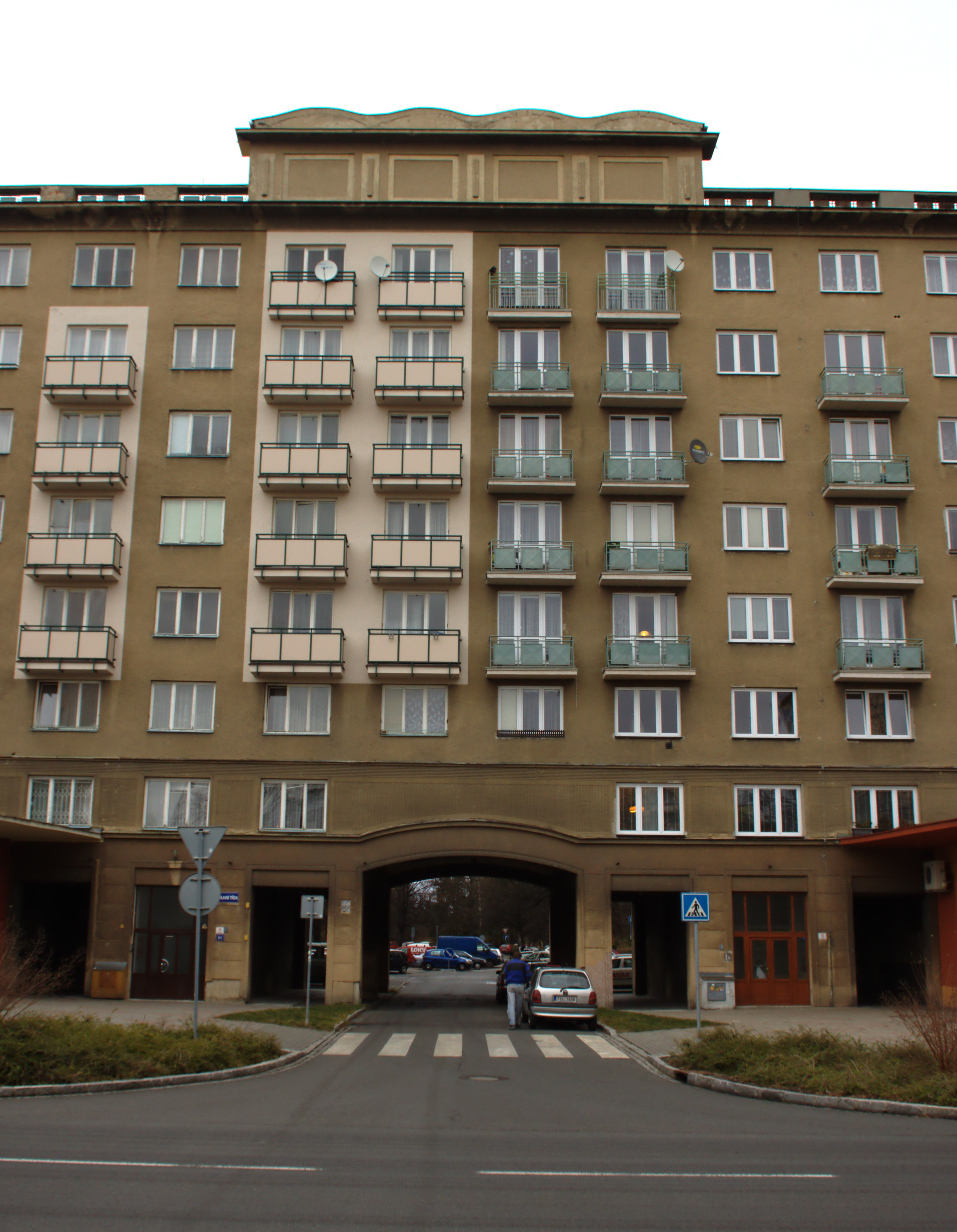 Dnešní pohled – Hlavní třída (Poruba)