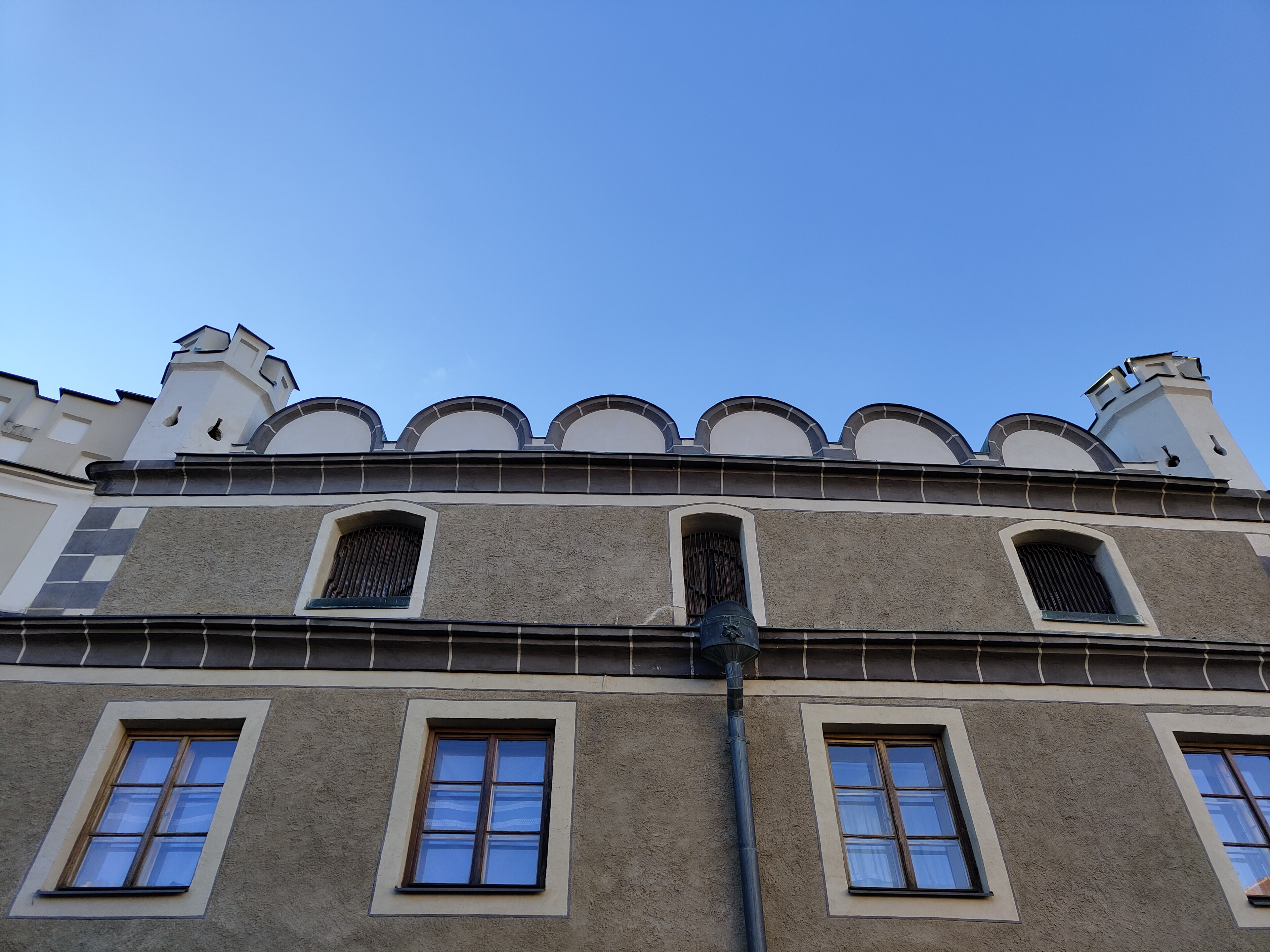 Dnešní pohled – Hradební (Prachatice II)