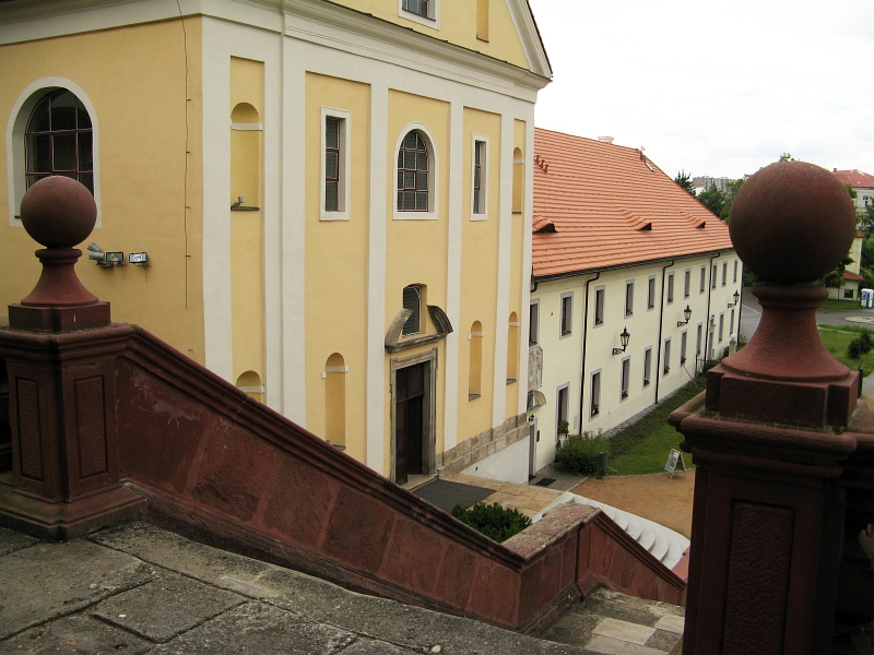 Dnešní pohled – Klášter piaristů