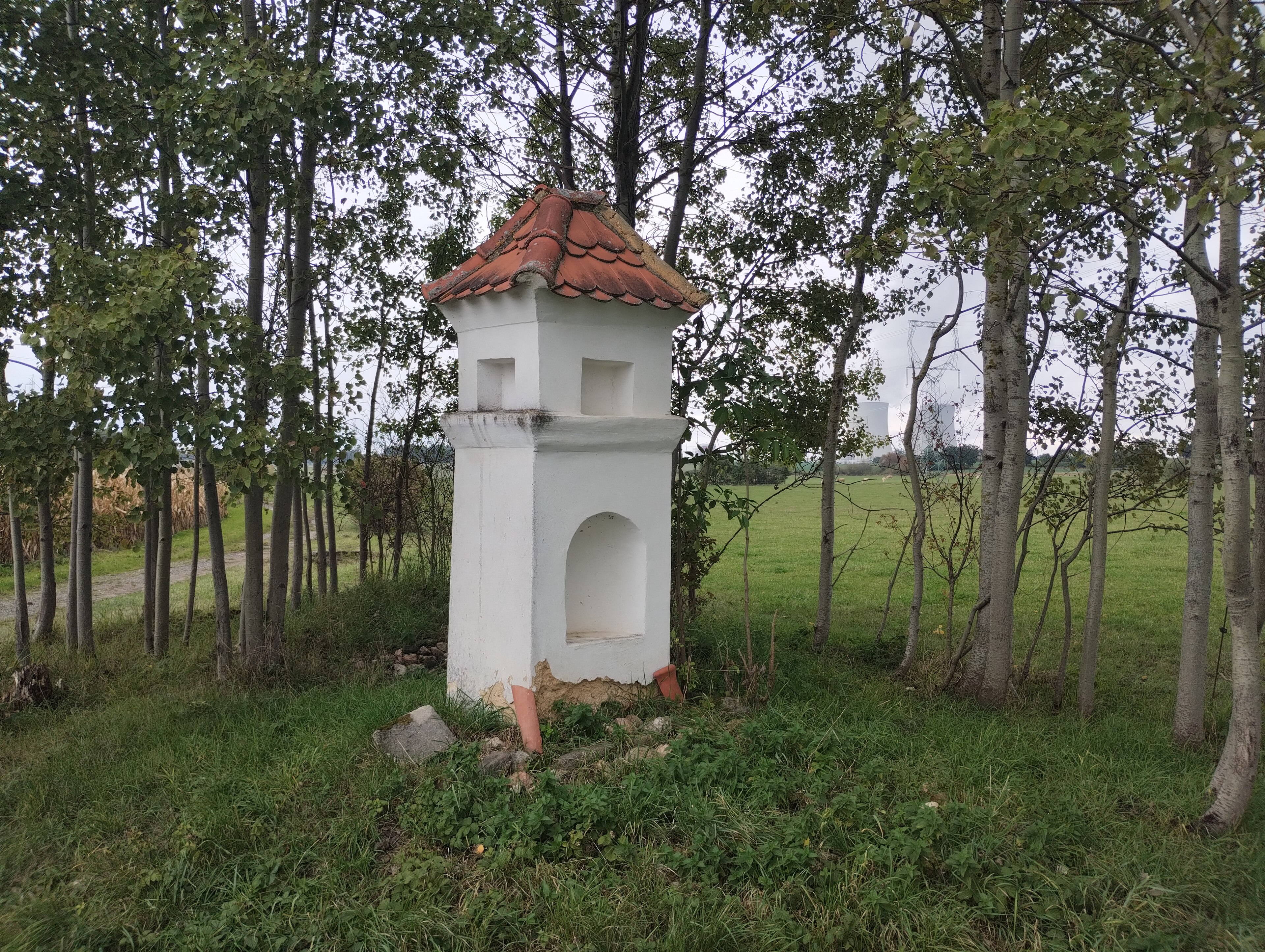 Dnešní pohled – rozvodna Kočín
