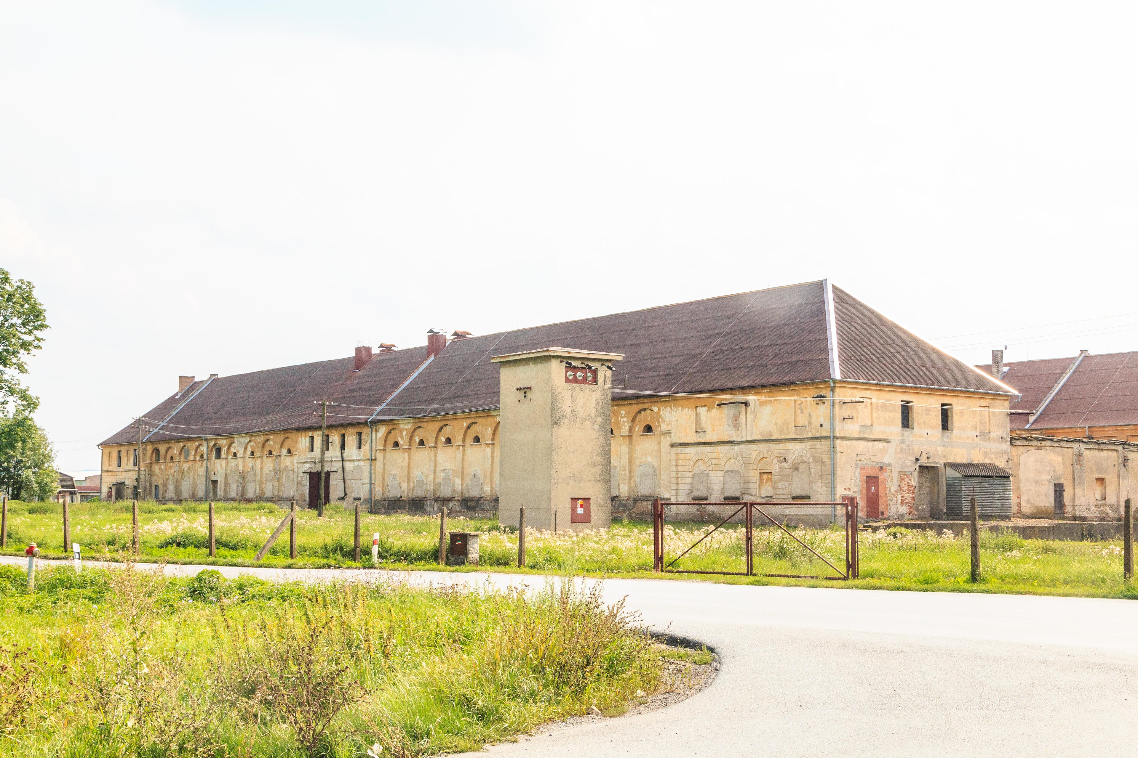 Dnešní pohled – statek Ostrov