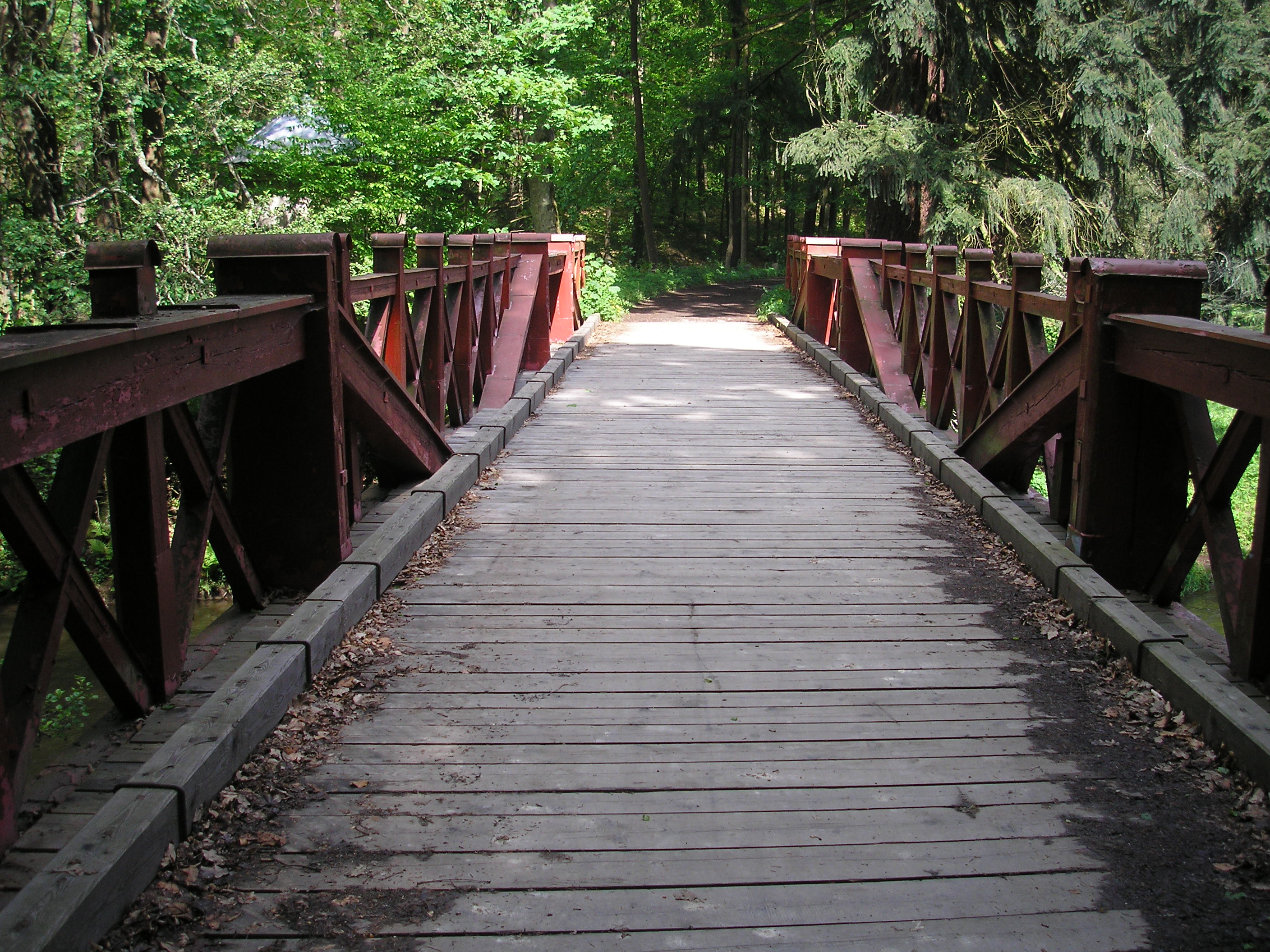 Dnešní pohled – Červený most