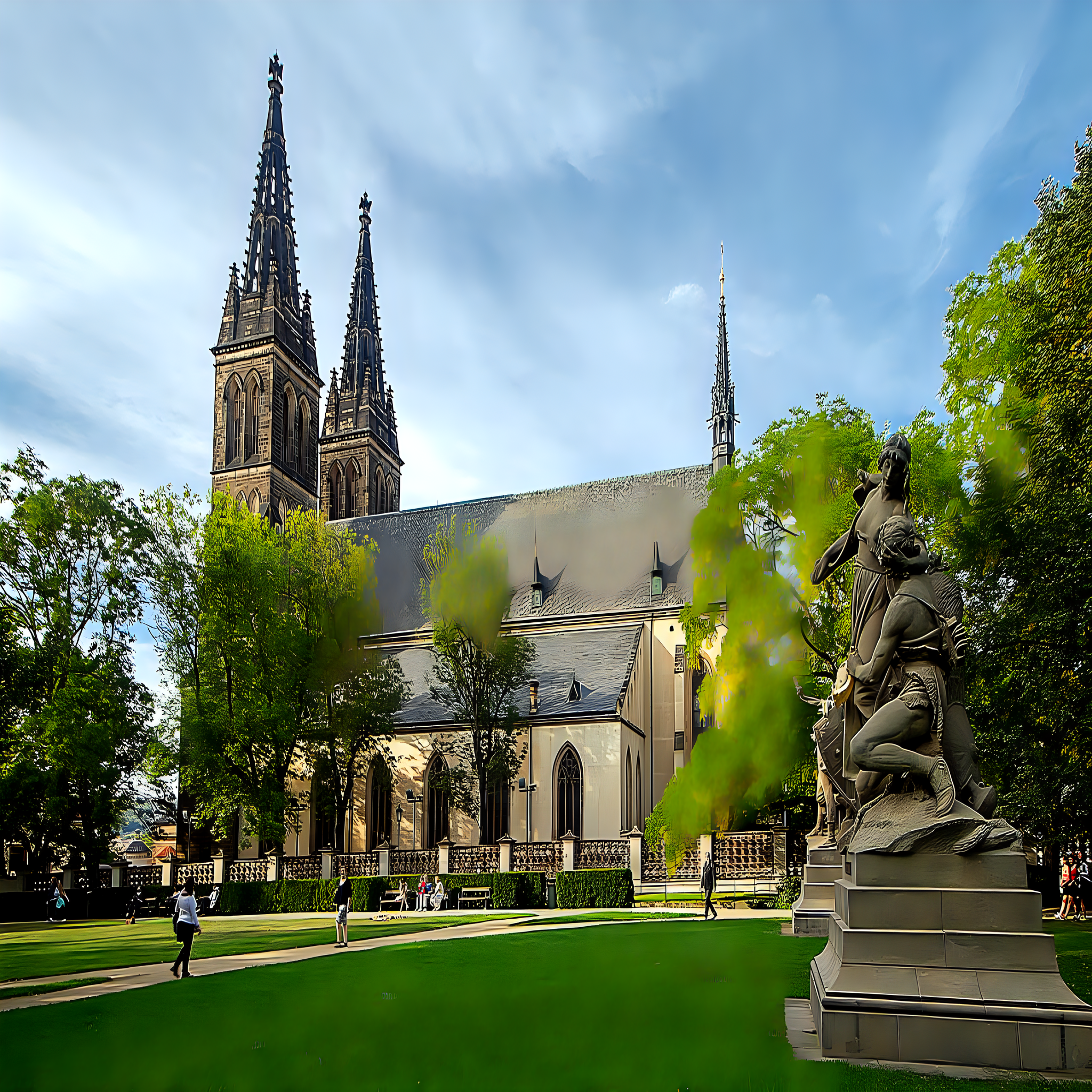 
<span>Bazilika svatých Petra a Pavla na Vyšehradě</span>
