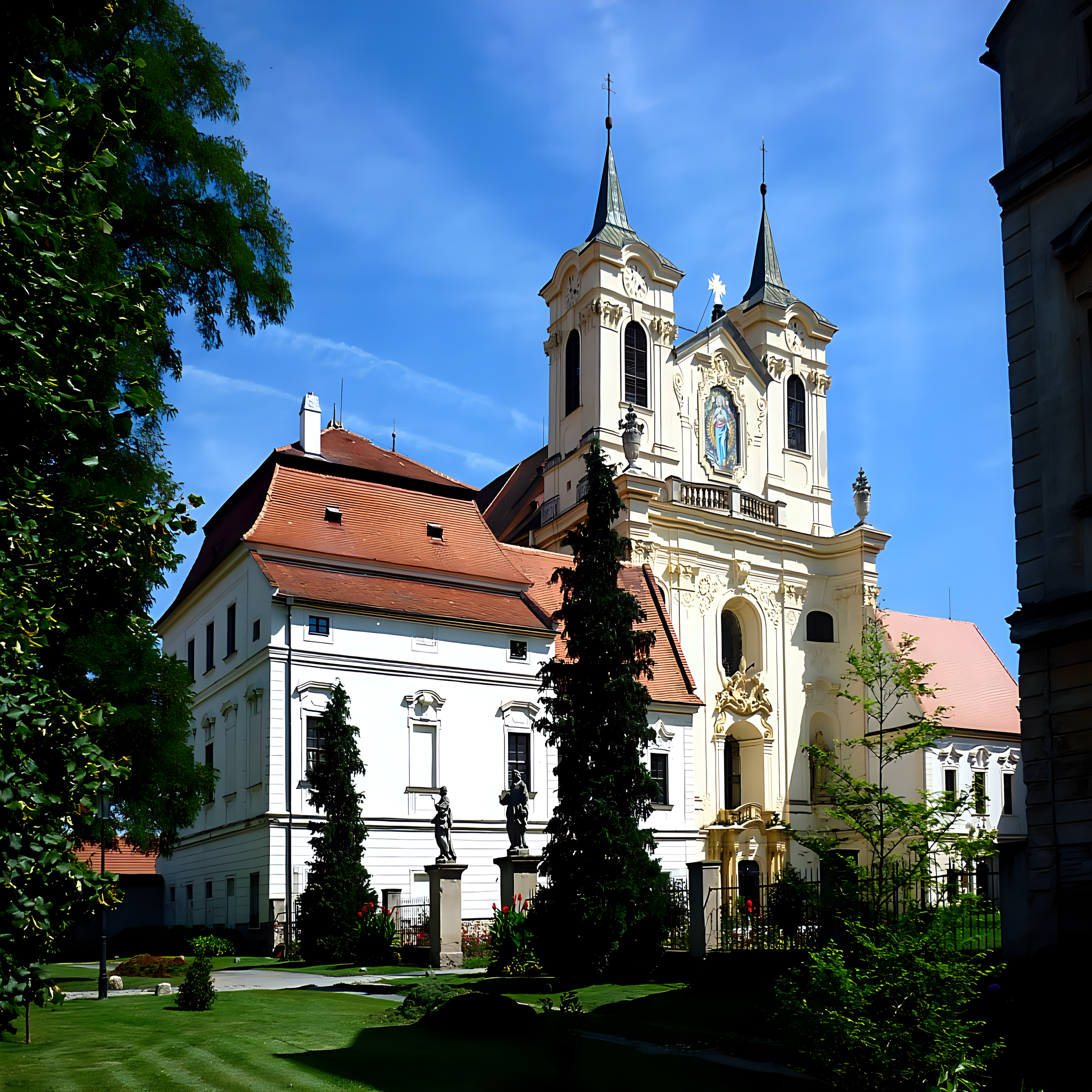 
<span>Benediktinský klášter Rajhrad</span>
