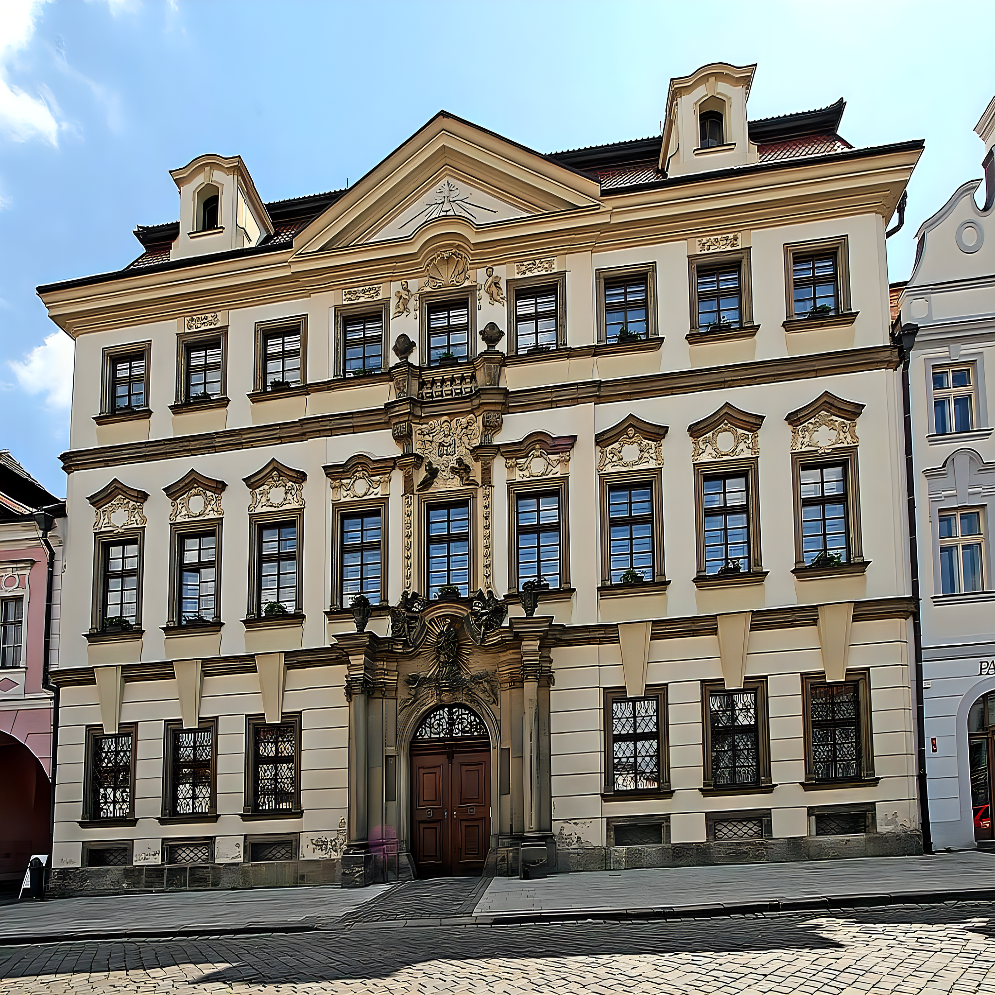 
<span>Biskupská rezidence v Hradci Králové</span>
