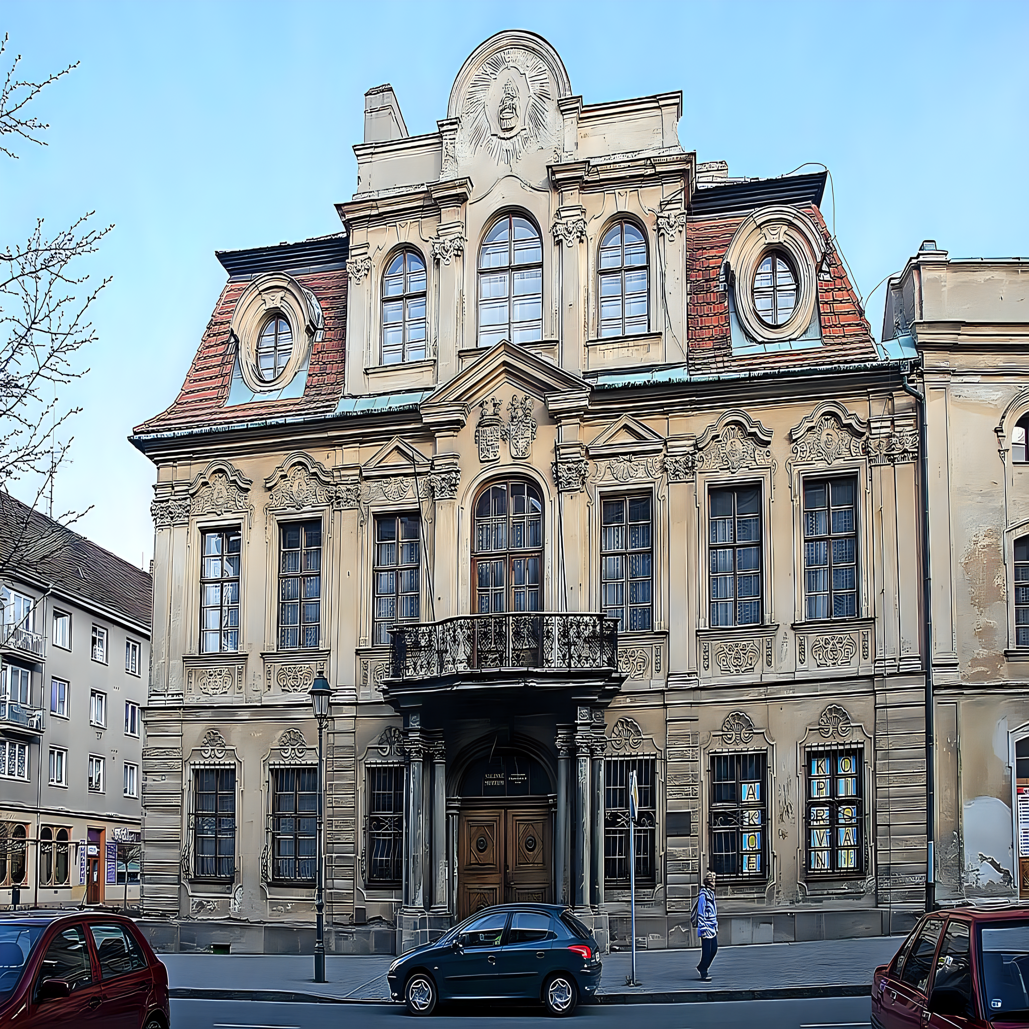 
<span>Blücherův palác</span>
