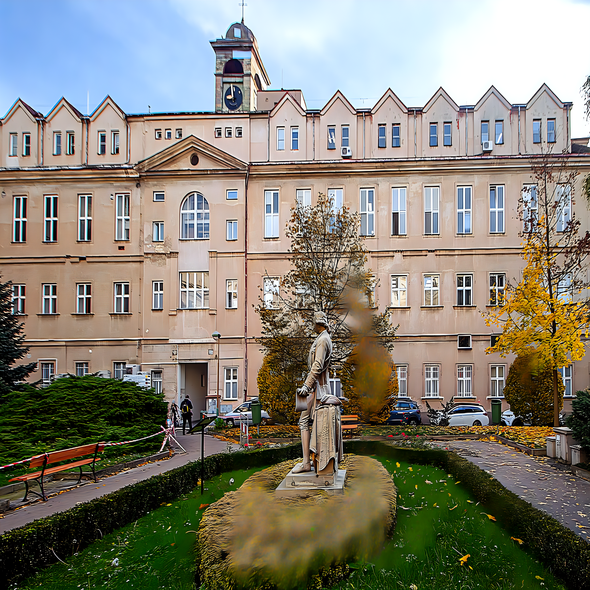 
<span>Budova Všeobecné fakultní nemocnice v Praze</span>

