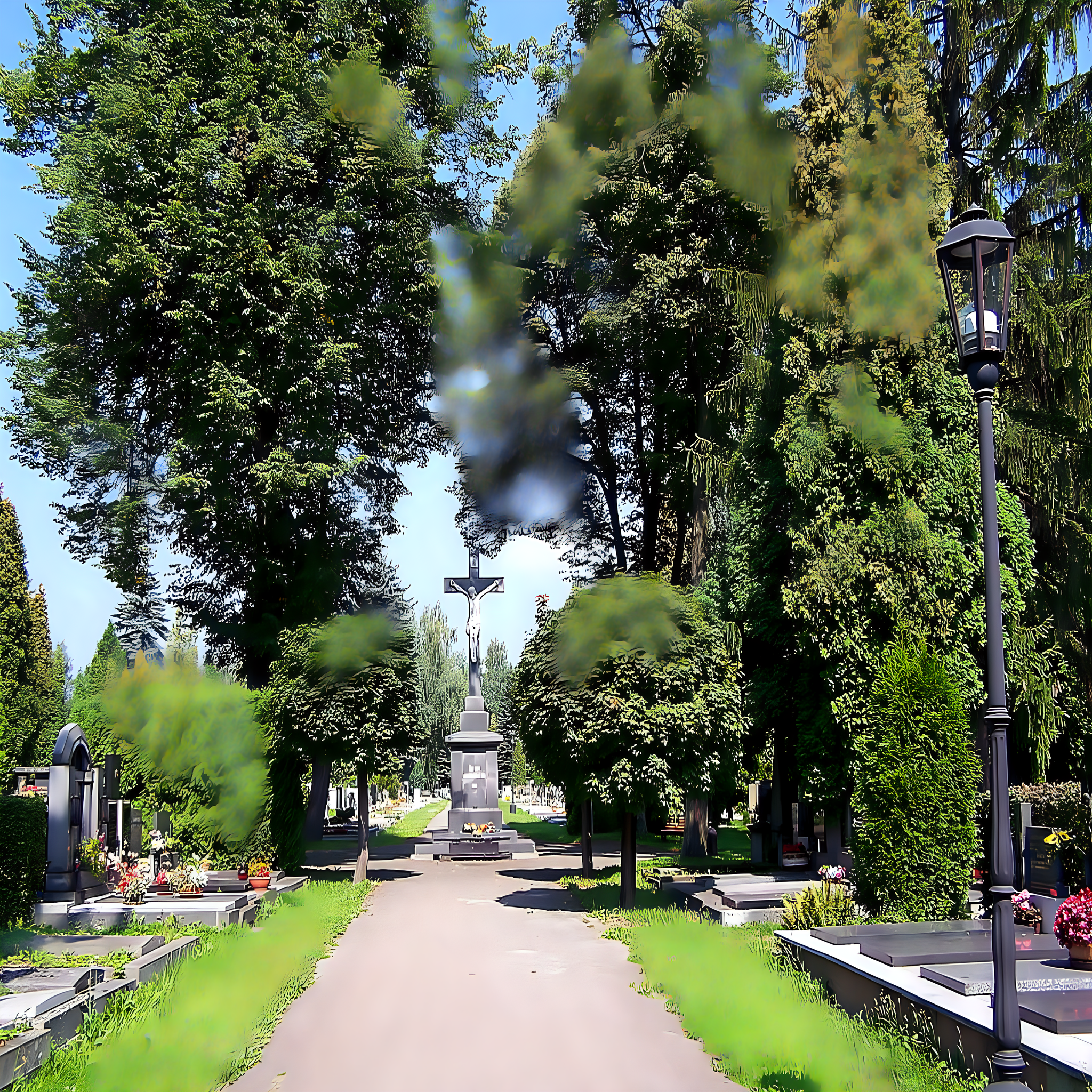 
<span>Centrální hřbitov v Českém Těšíně</span>
