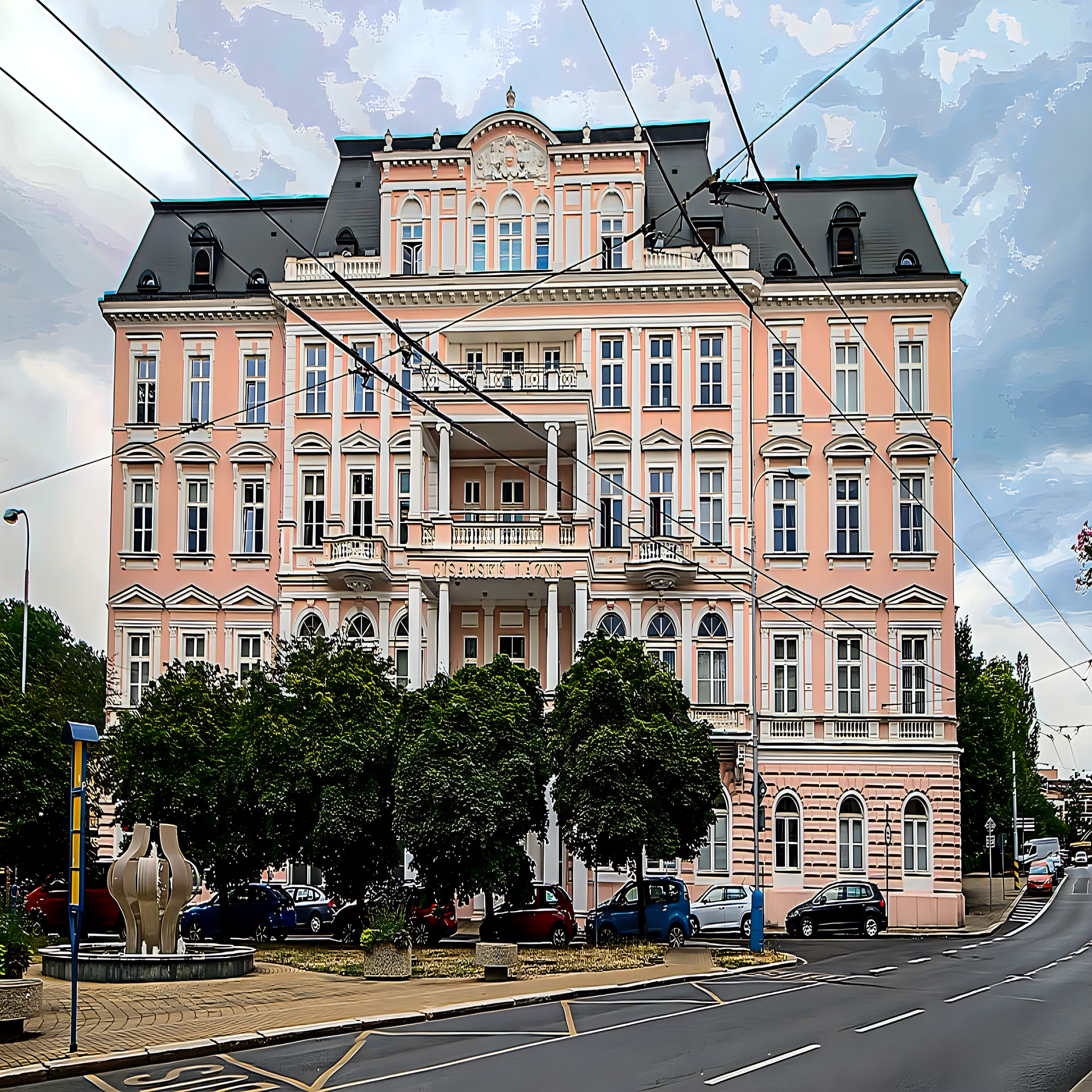 
<span>Císařské lázně v Teplicích</span>
