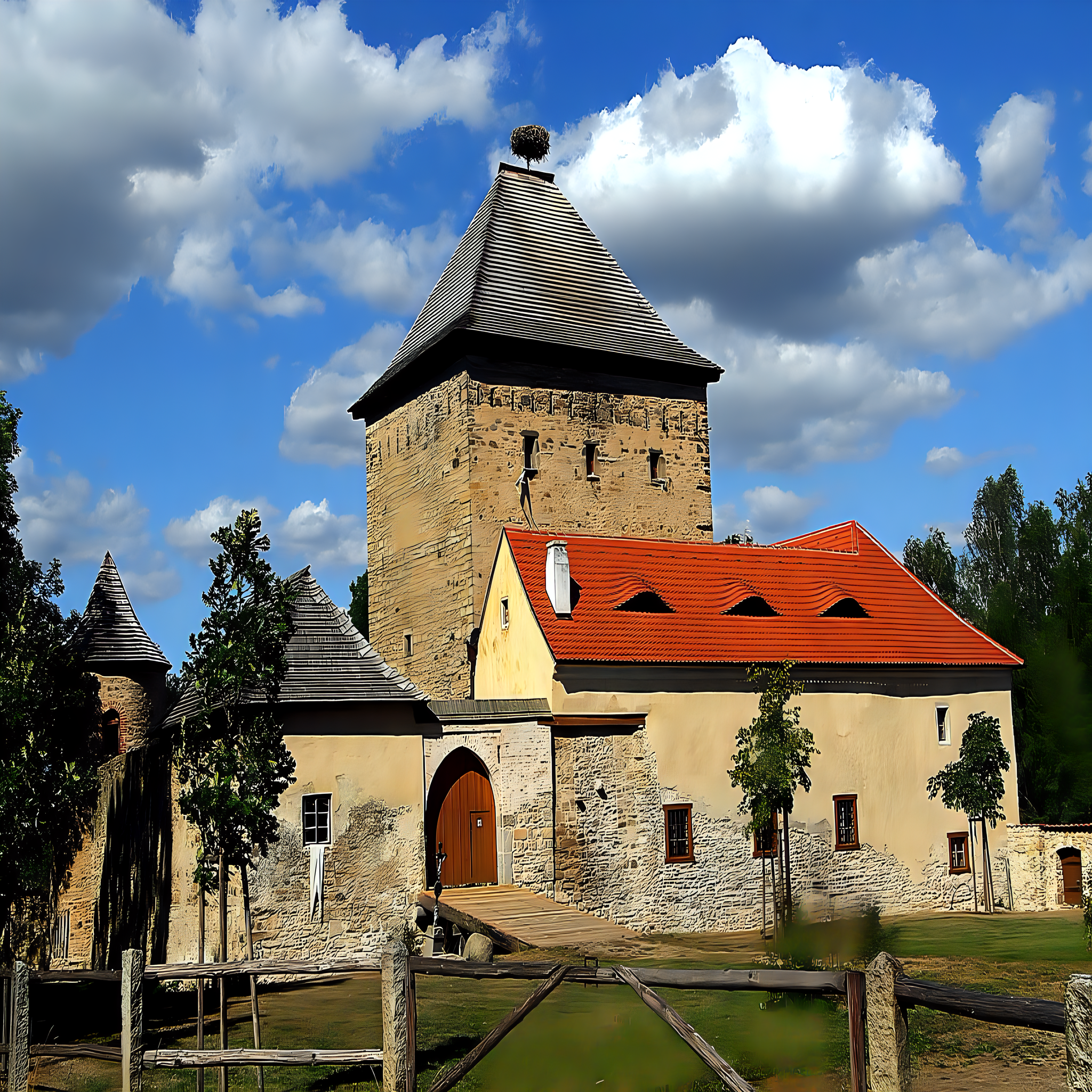 
<span>Dolní tvrz Kestřany</span>

