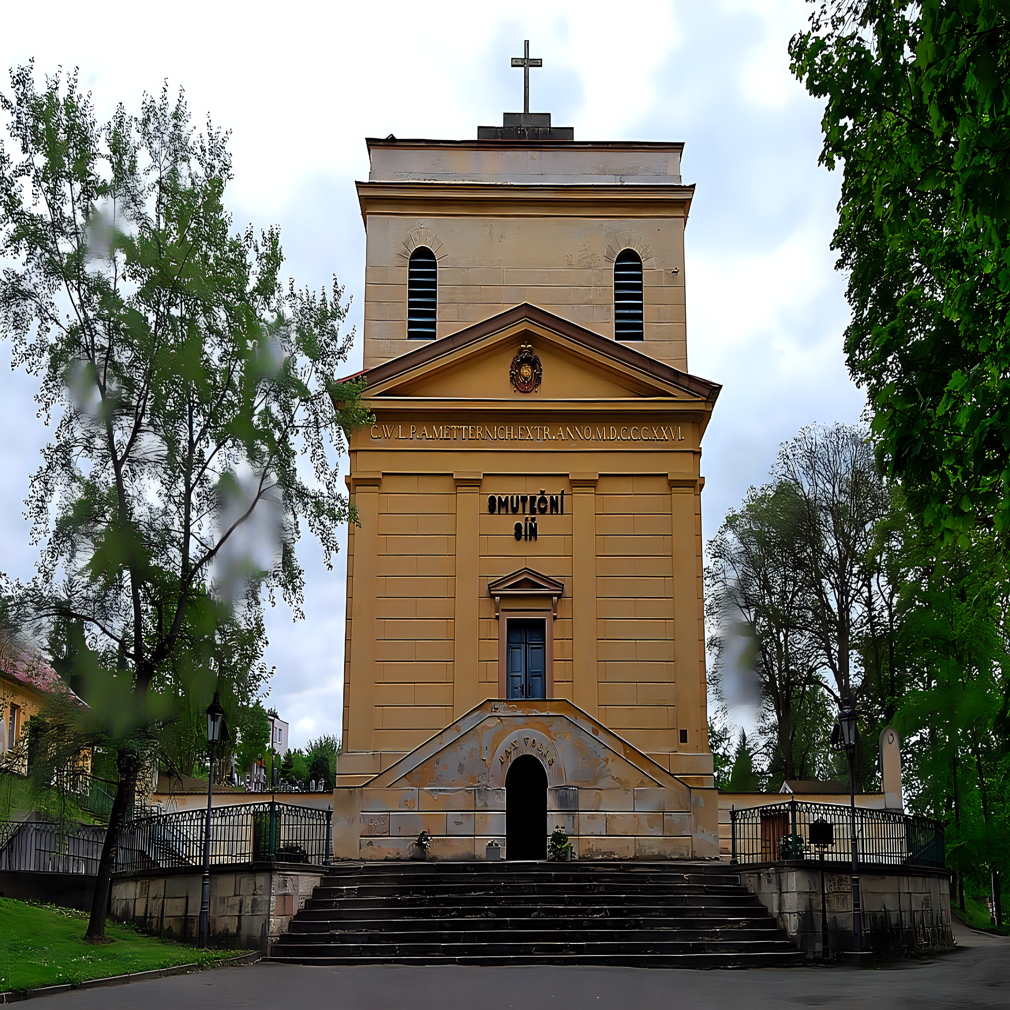 
<span>Hrobka Metternichů v Plasích</span>
