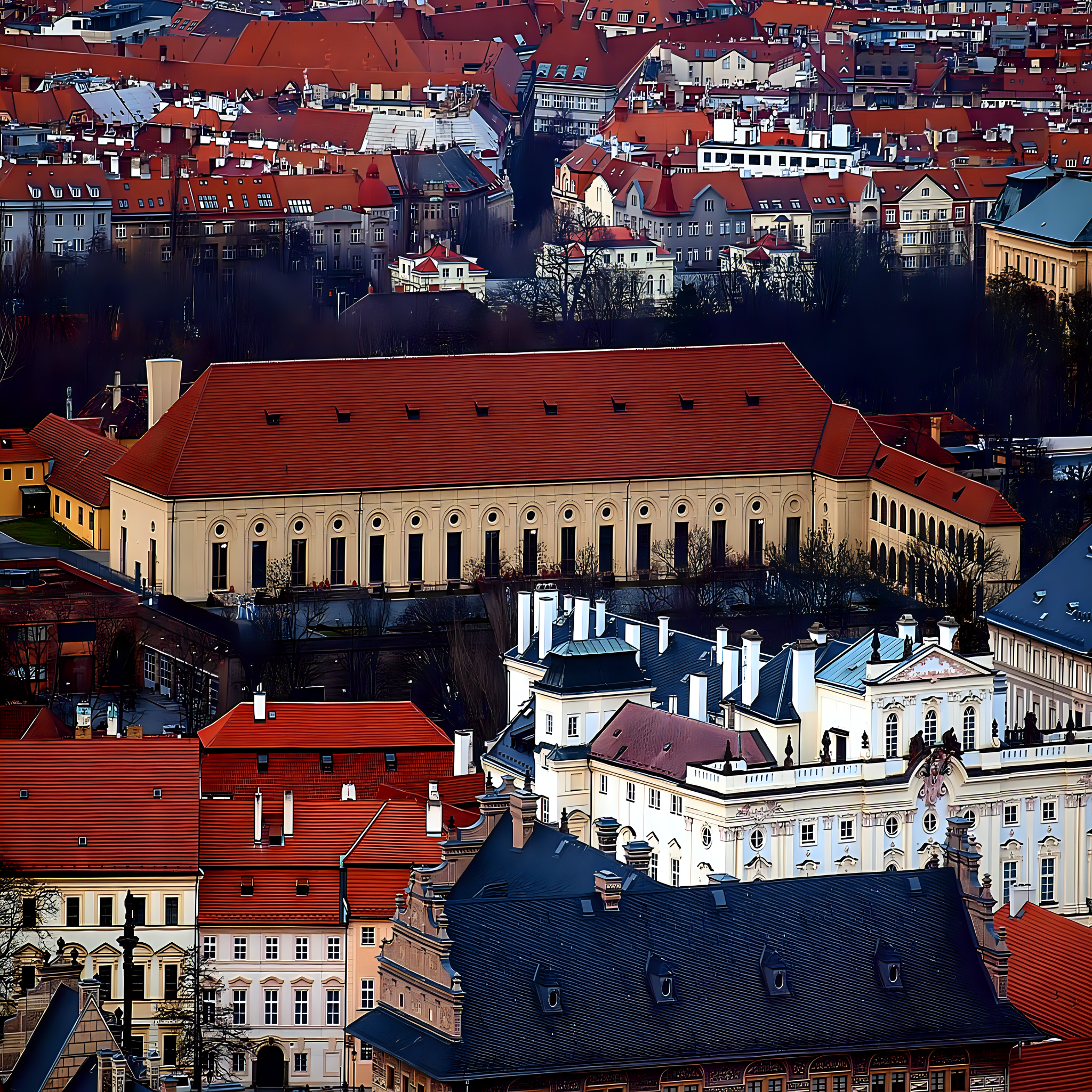 
<span>Jízdárna Pražského hradu</span>
