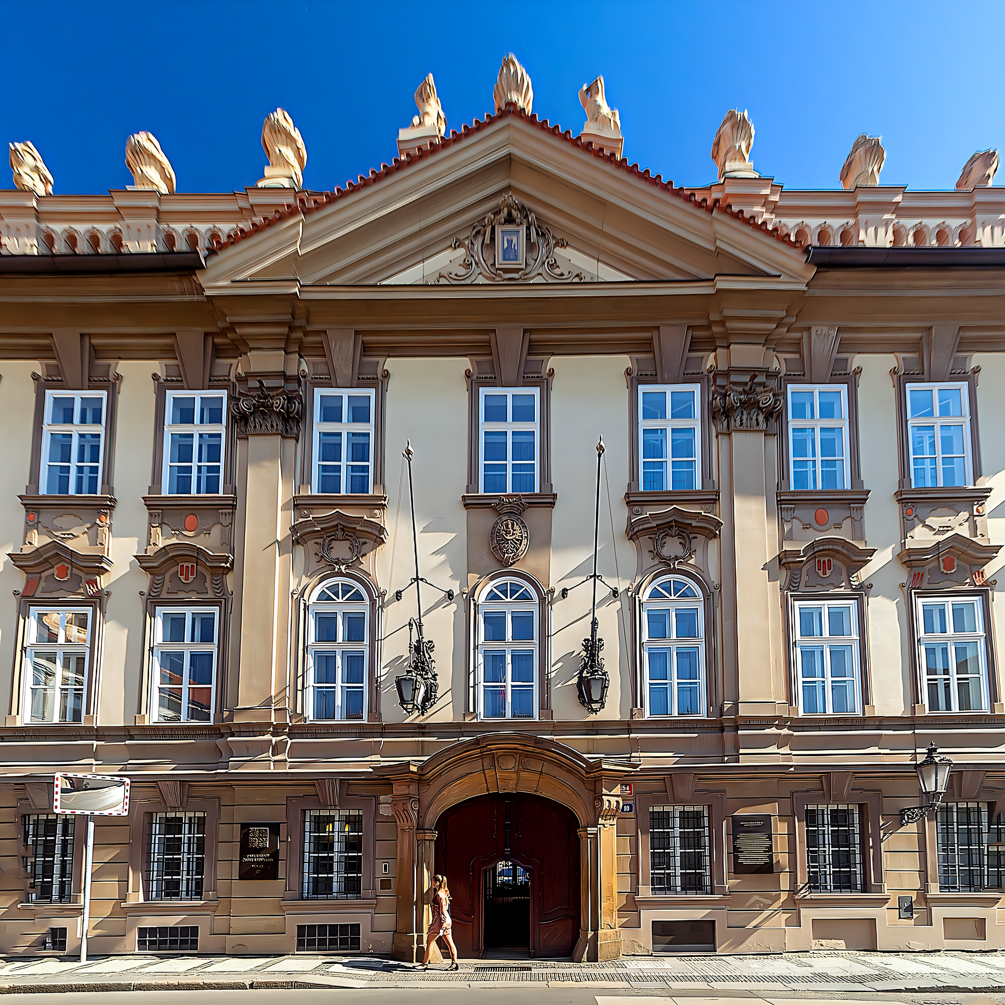 
<span>Kolovratský palác ve Valdštejnské</span>
