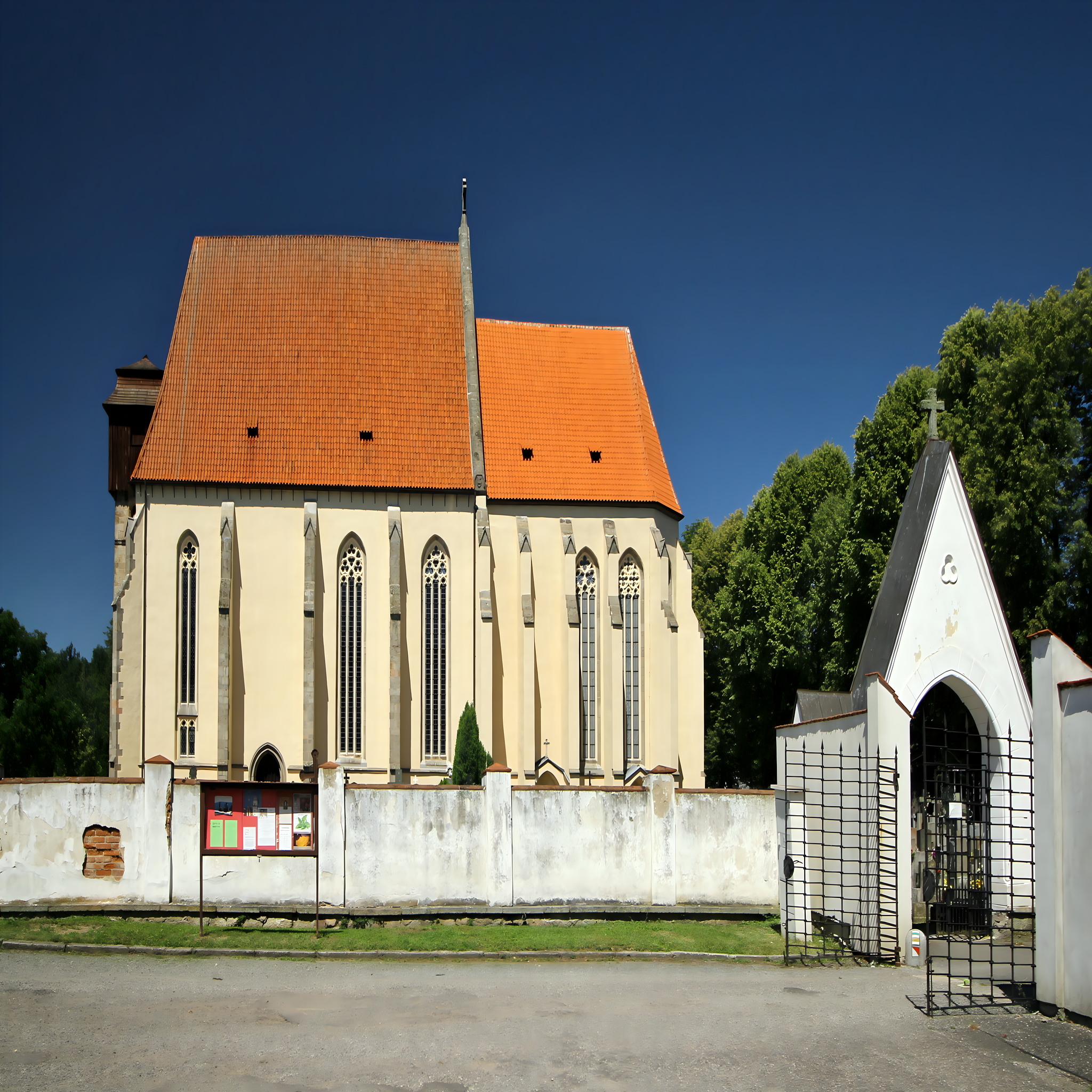 
<span>Kostel svatého Jiljí v Milevsku</span>

