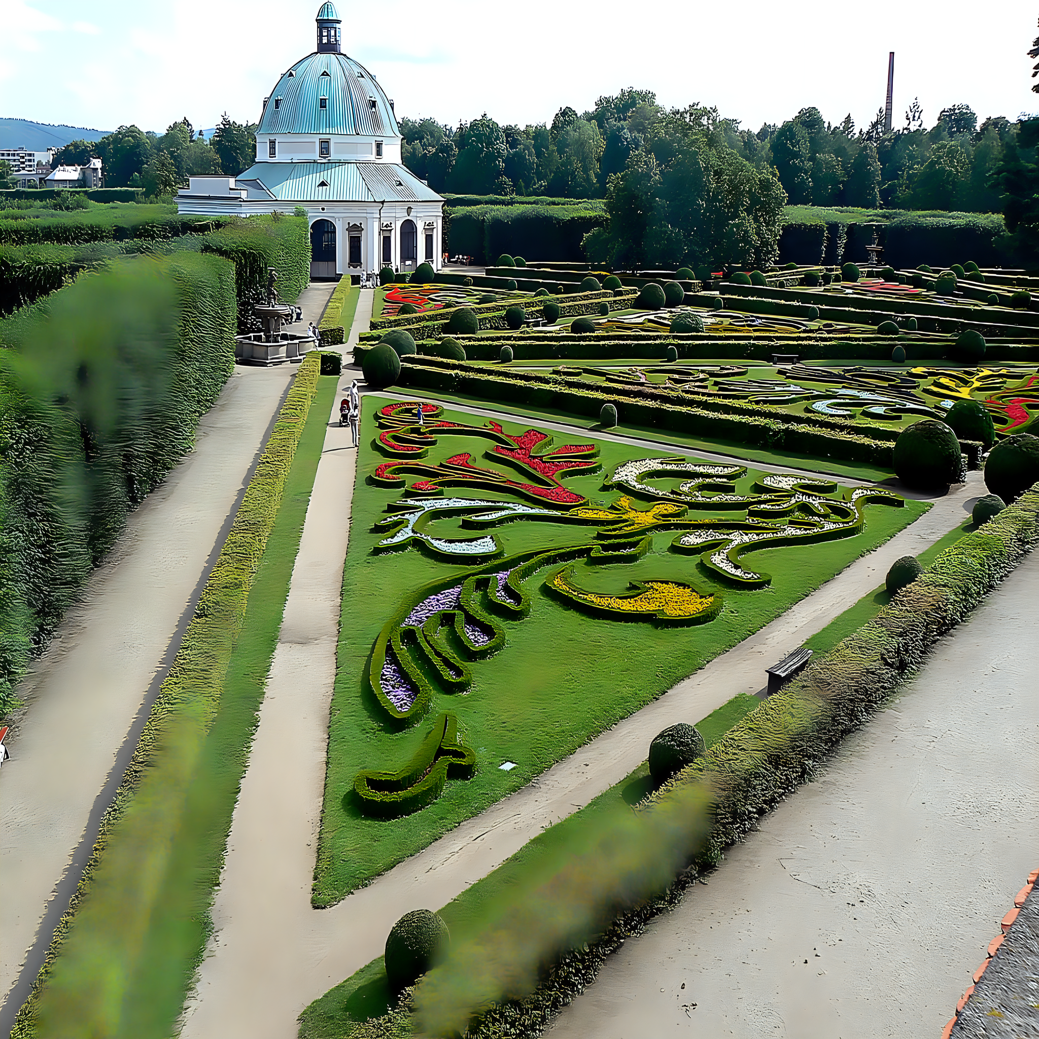 
<span>Květná zahrada</span>

