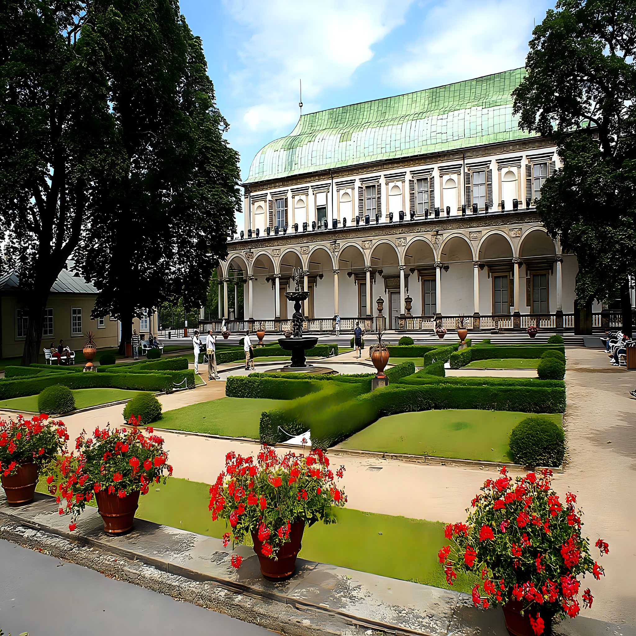
<span>Letohrádek královny Anny</span>
